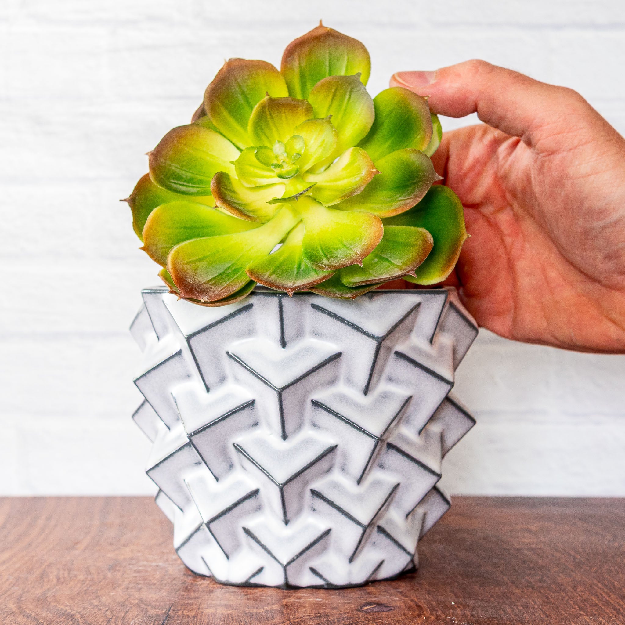 Medium Cubes Planter - Hammerly Ceramics