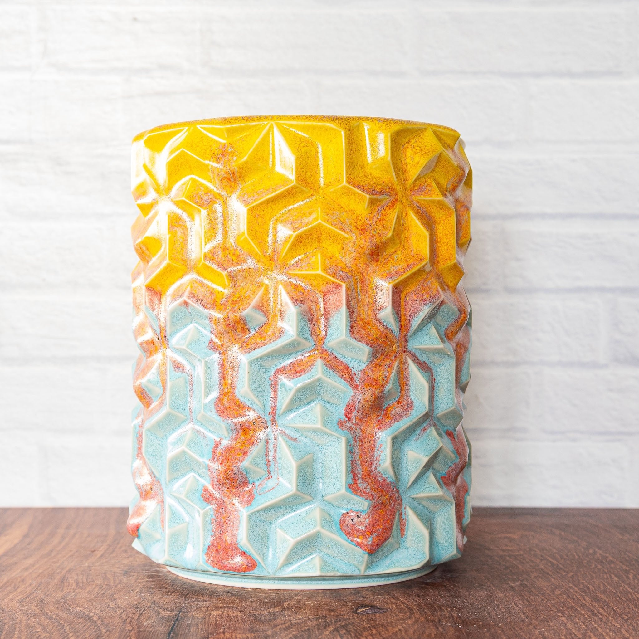 Short Triweave Vase - Hammerly Ceramics