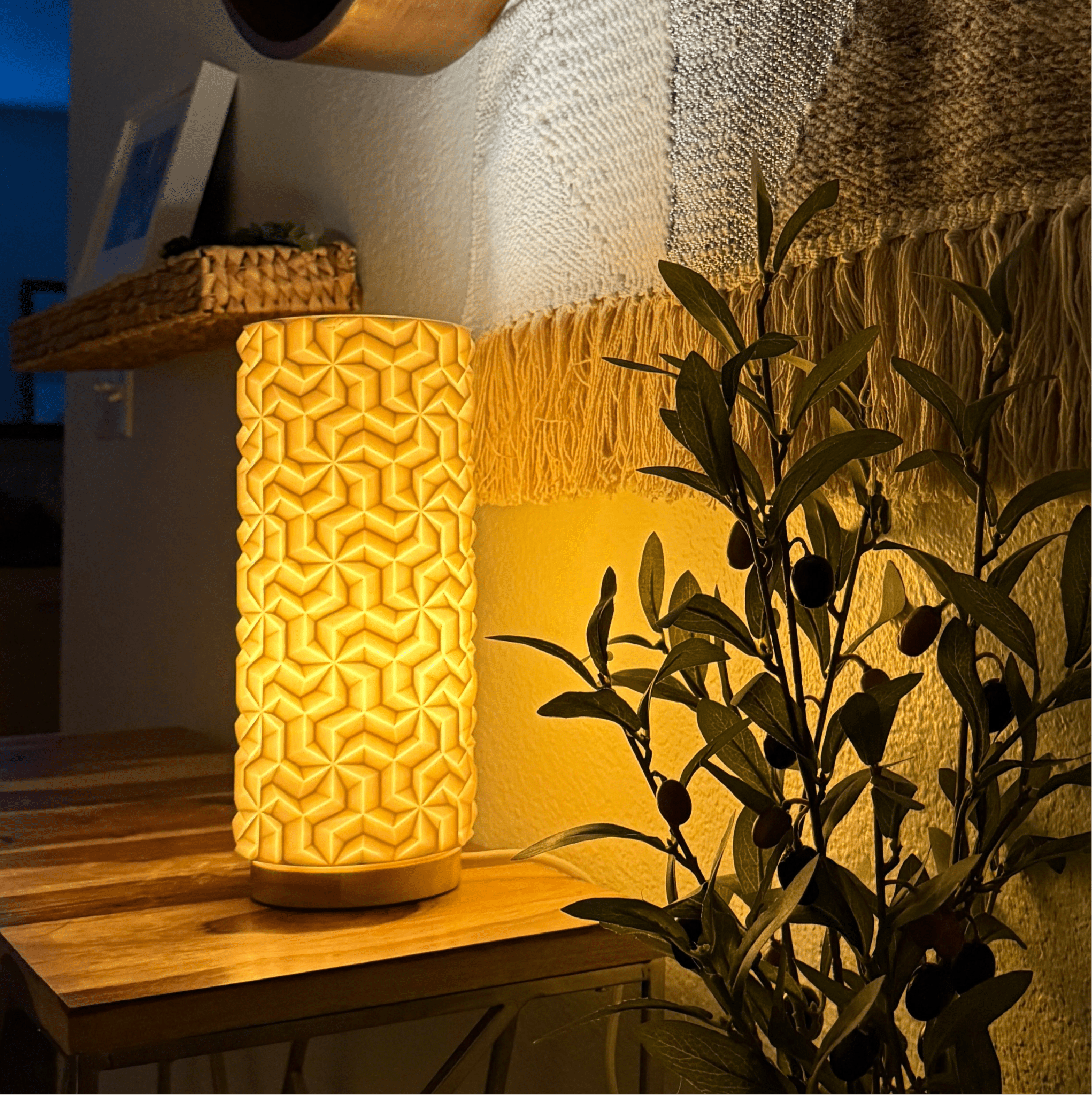 Triweave Lamp - Hammerly Ceramics
