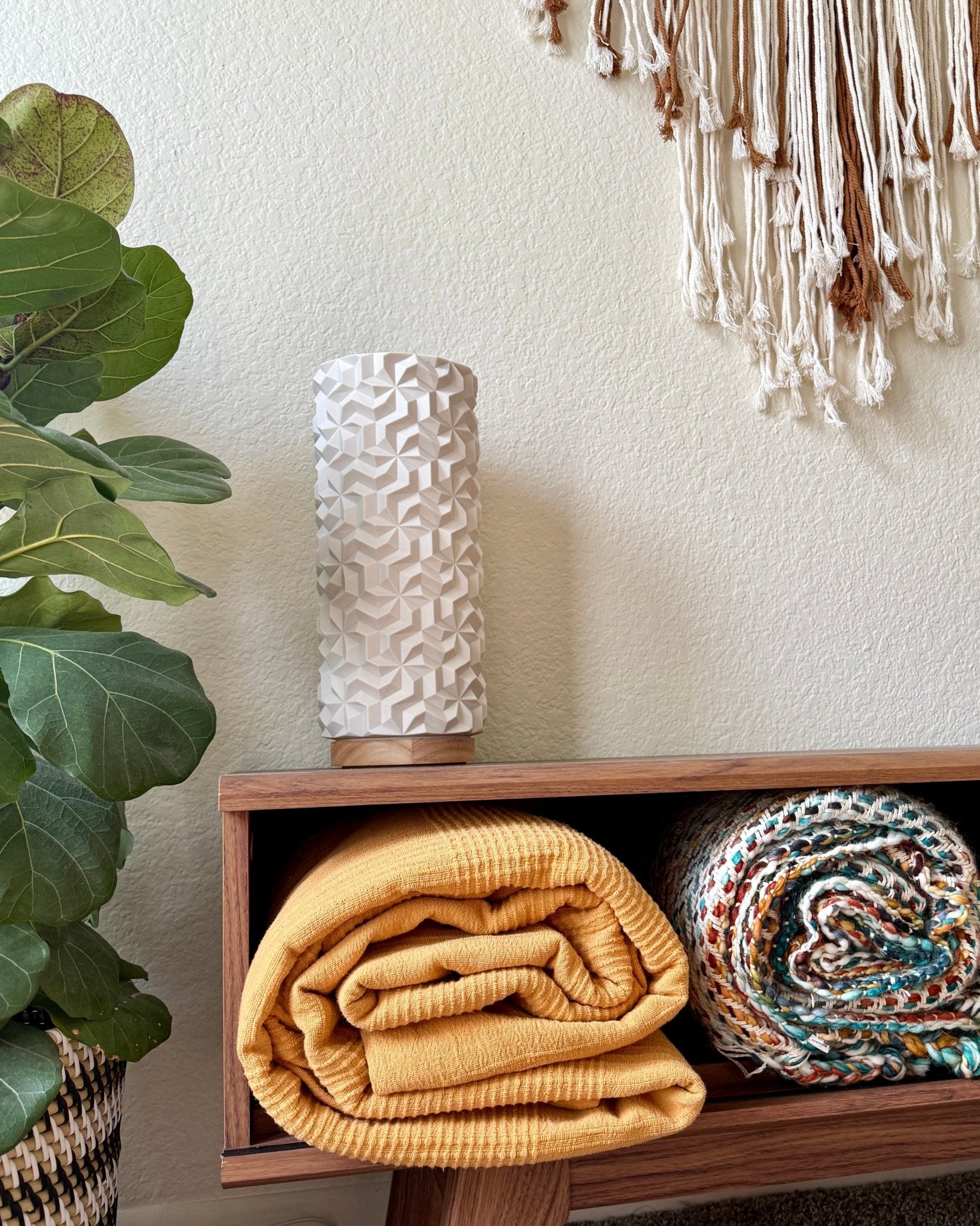 Triweave Lamp - Hammerly Ceramics