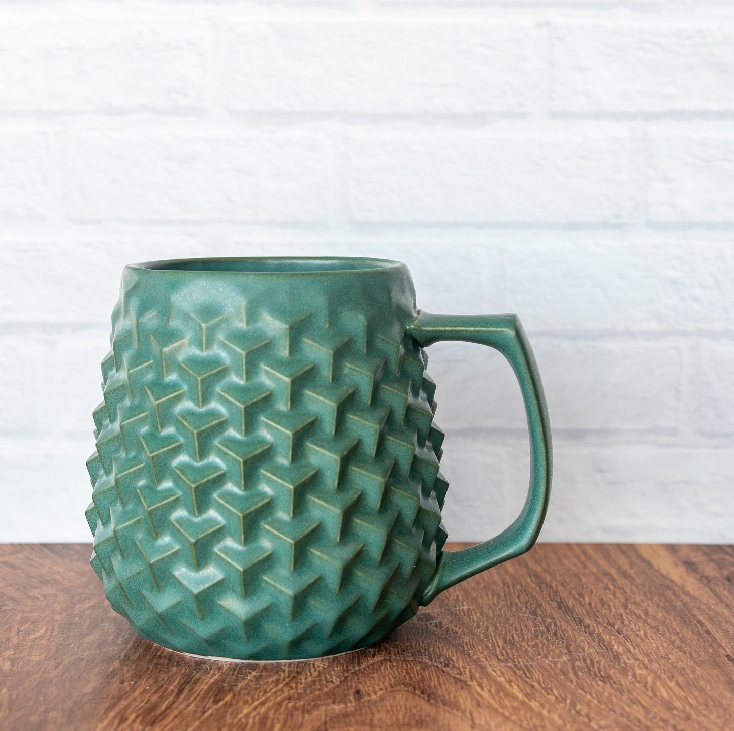 16oz Cubes 'Jade Matte' Mug