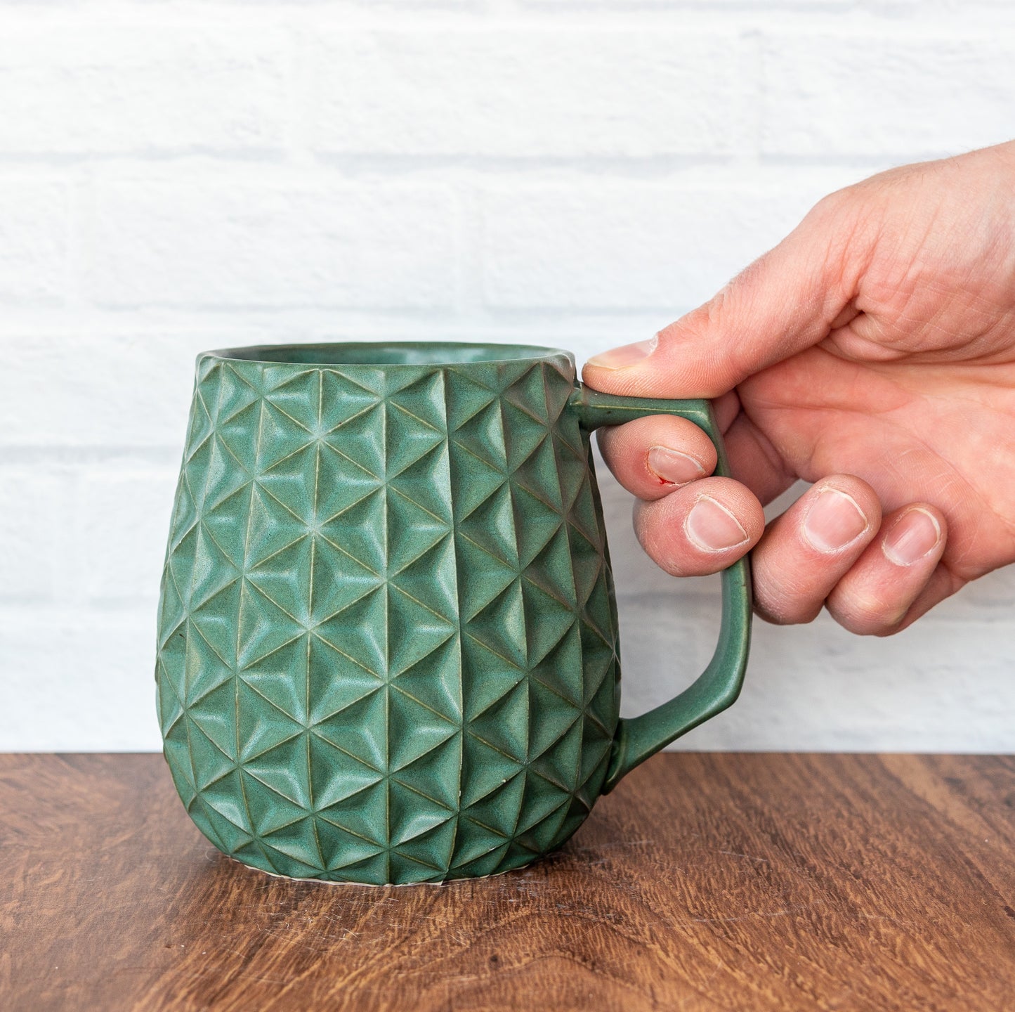 16oz Stars 'Jade Matte' Mug