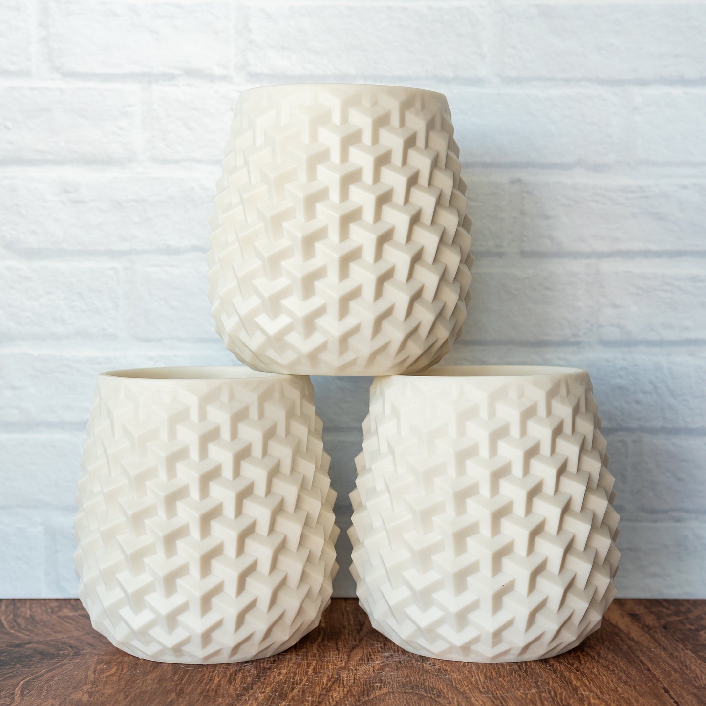 Cubes Translucent Candle Holder