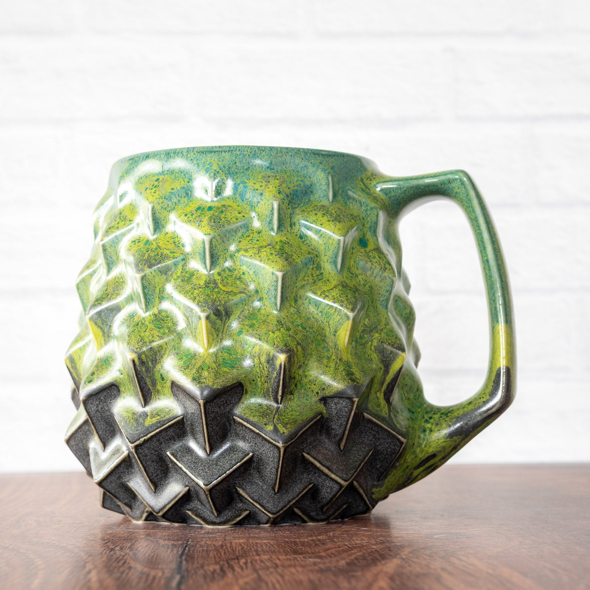 16oz Super Cubes Mug - Hammerly Ceramics