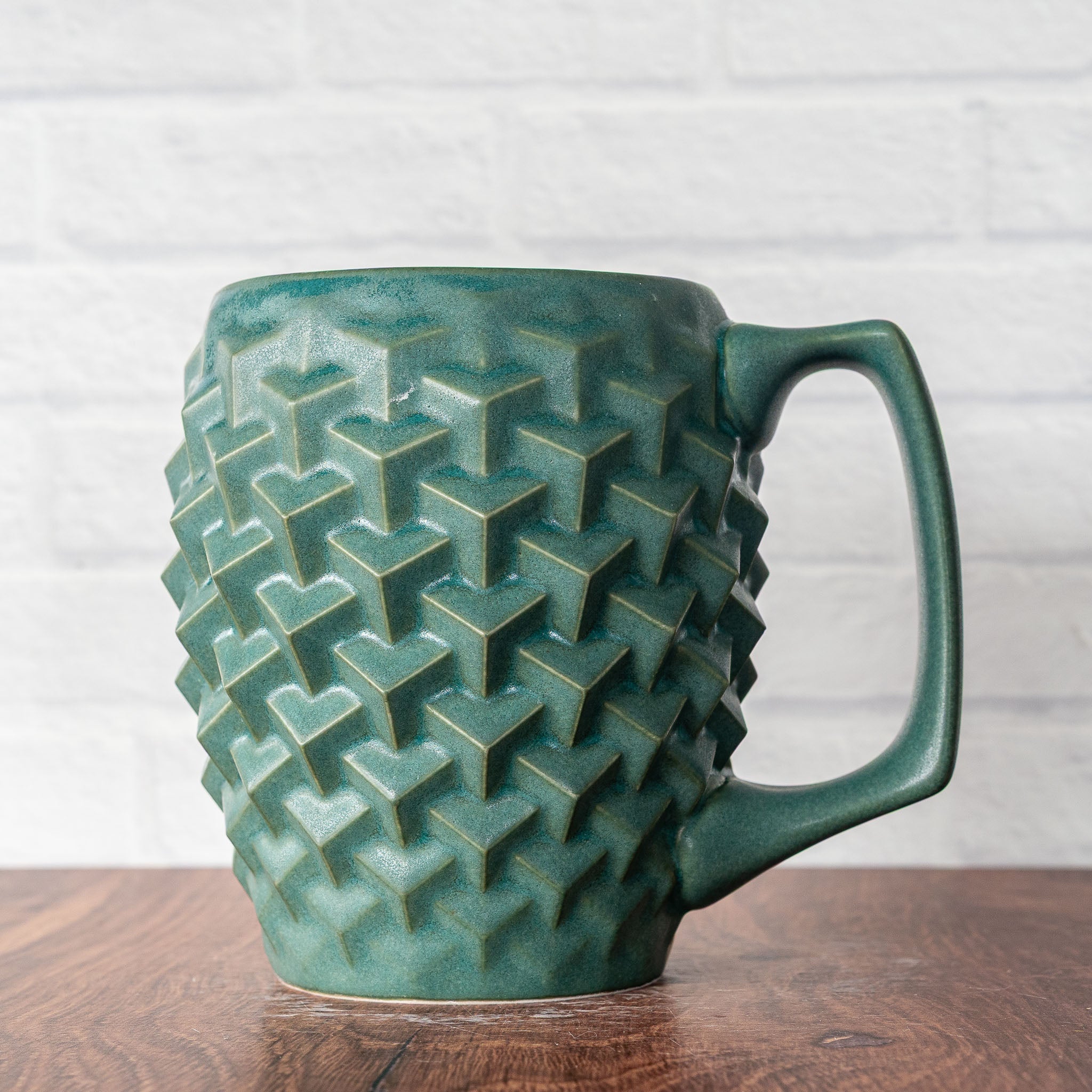20oz Cubes Mug - Hammerly Ceramics