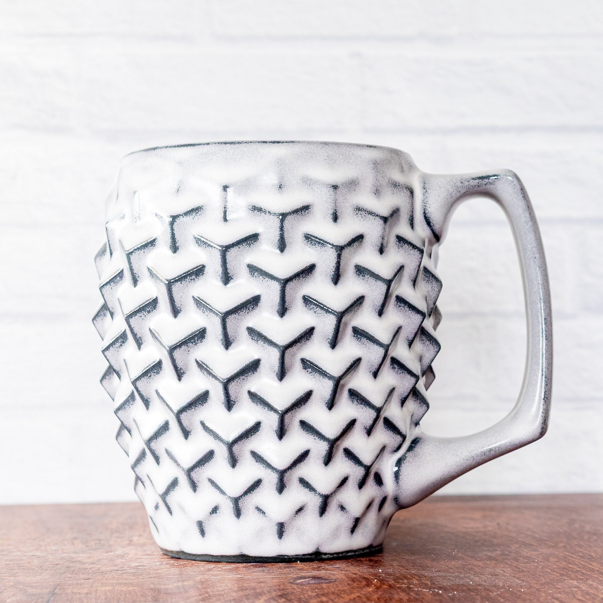 20oz Cubes Mug - Hammerly Ceramics
