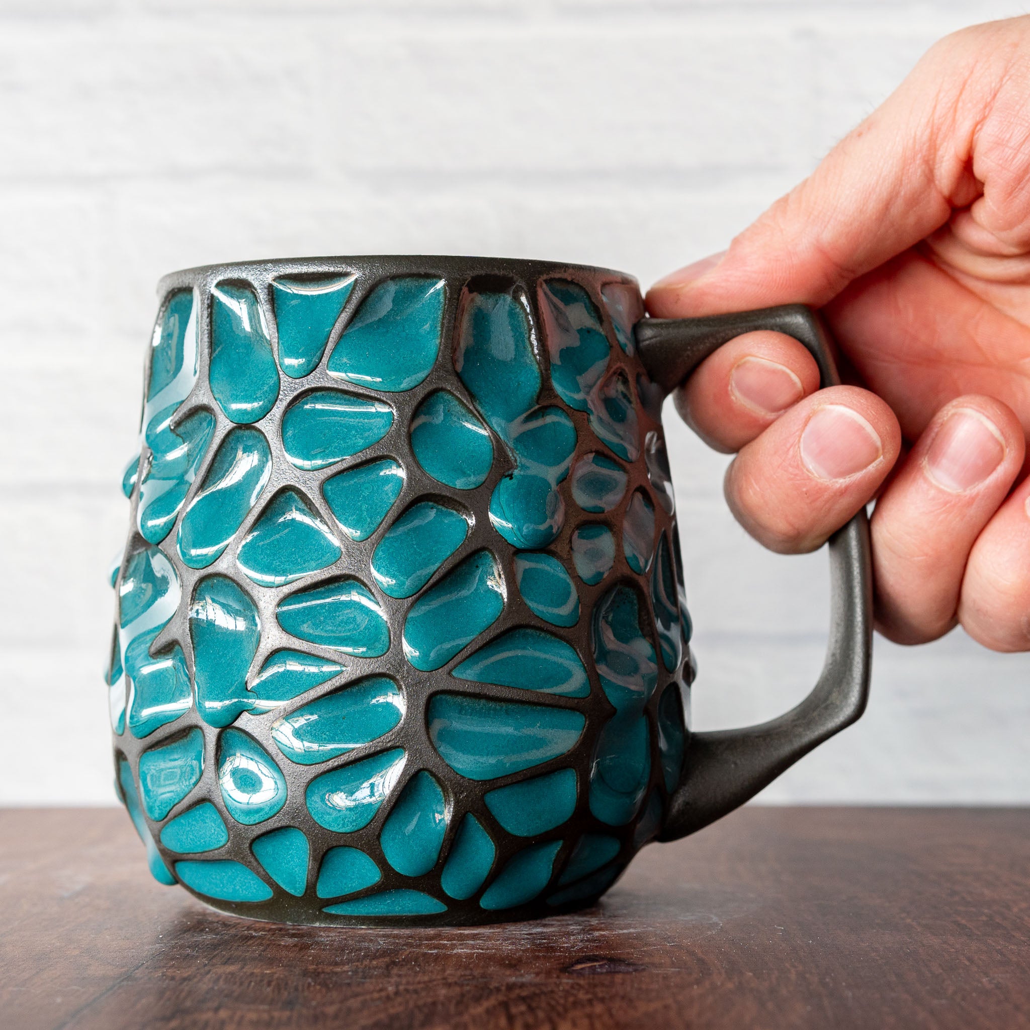 16oz Voronoi Mug