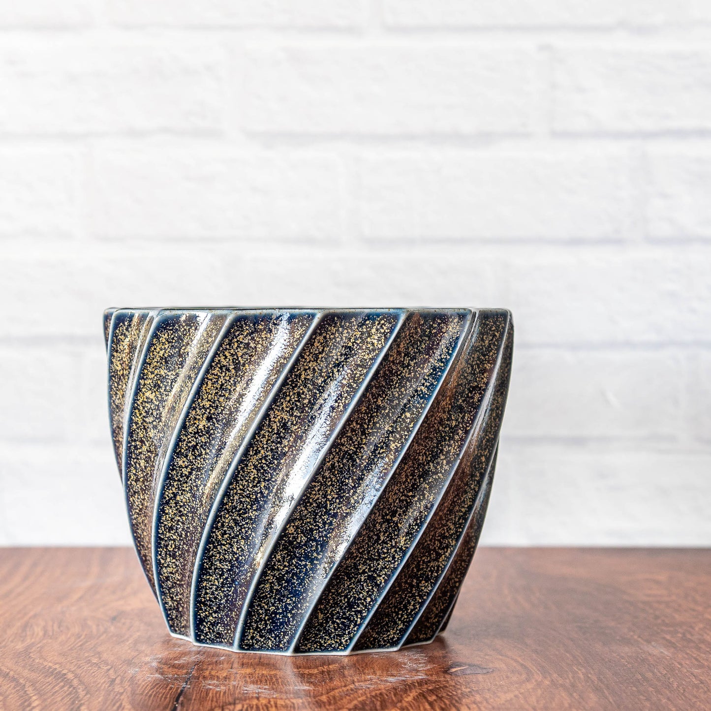 4.5" Twist 'Blue Teadust' Short Planter