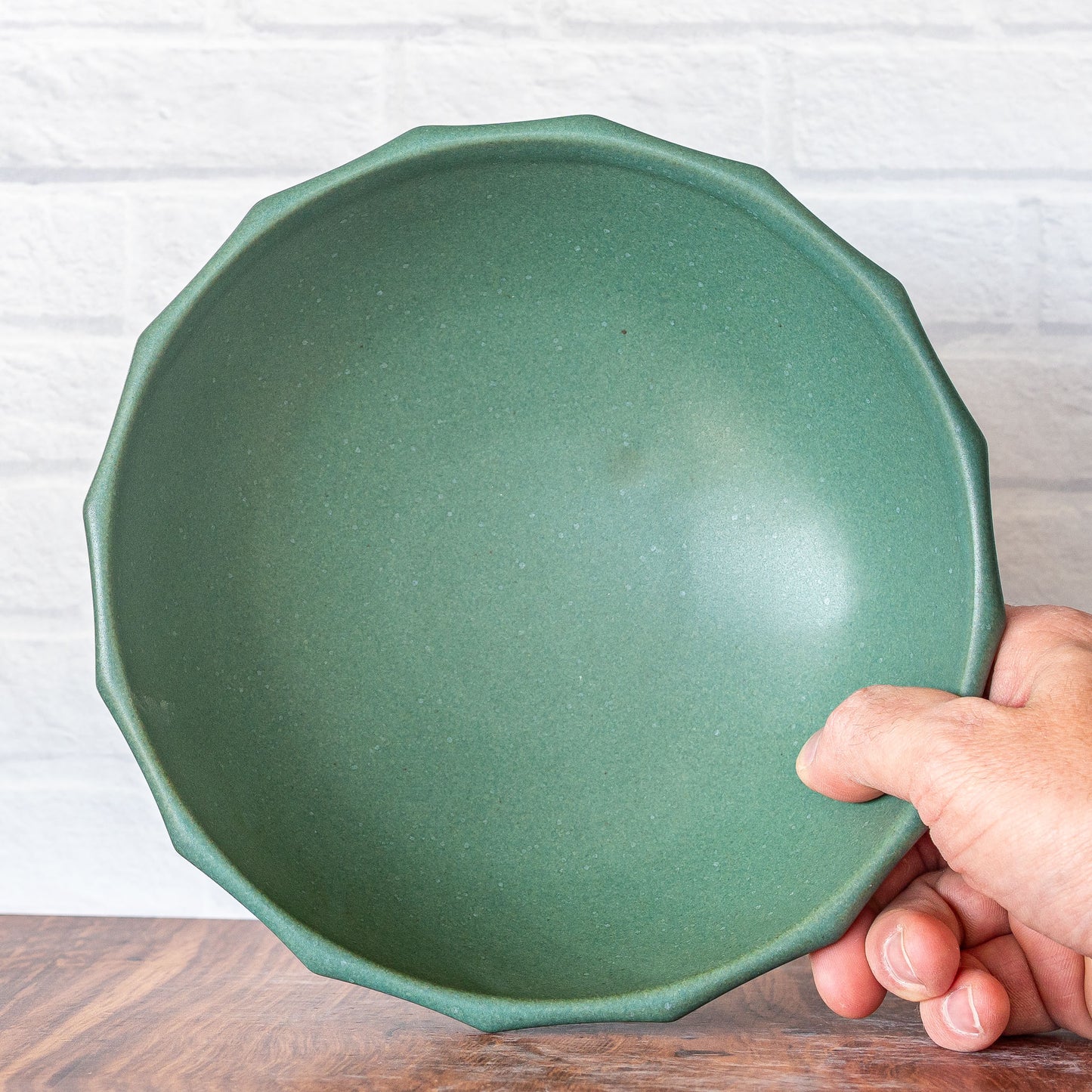 'Jade Matte' Wide Bowl