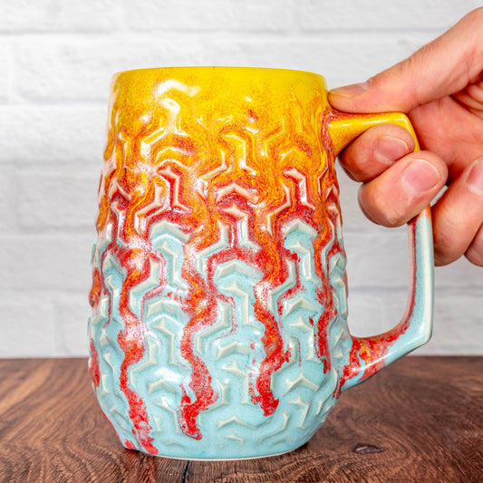 23oz 'Fire Coral' Mug