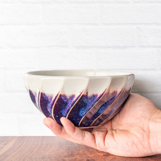 'Magenta Fire' Deep Bowl