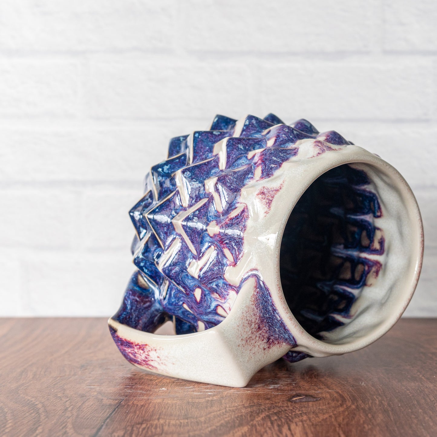 'Magenta Fire' Super Cubes 16oz Mug