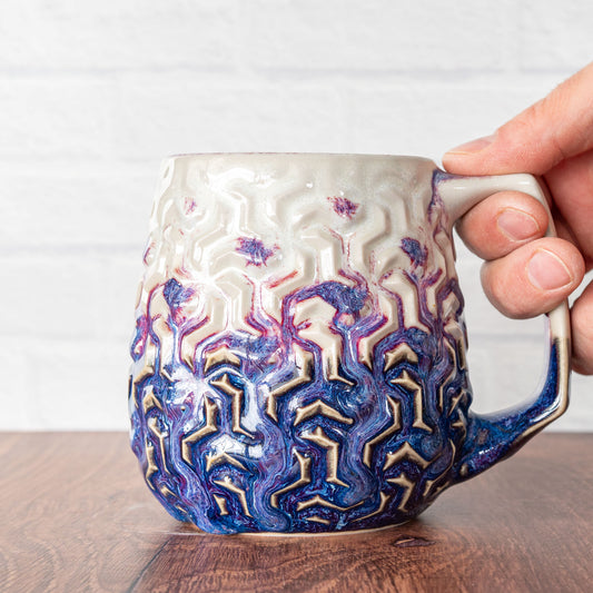 16oz 'Magenta Fire' Triweave Mug