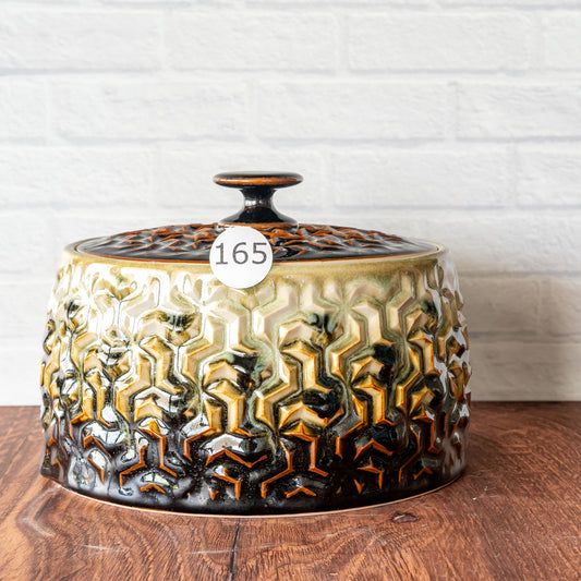 #165 - Lidded Triweave Jar