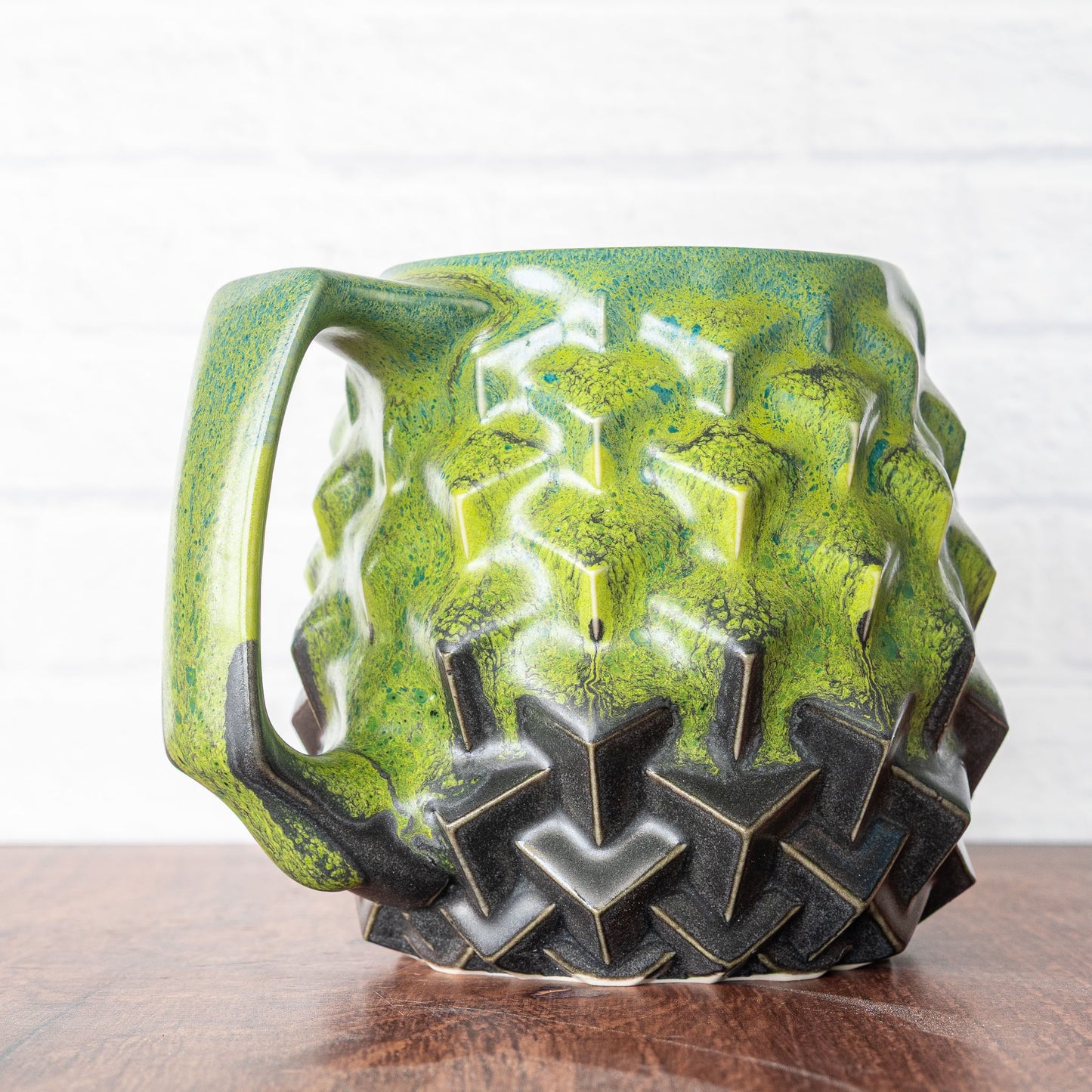 'Green Goblin' Super Cubes 16oz Mug