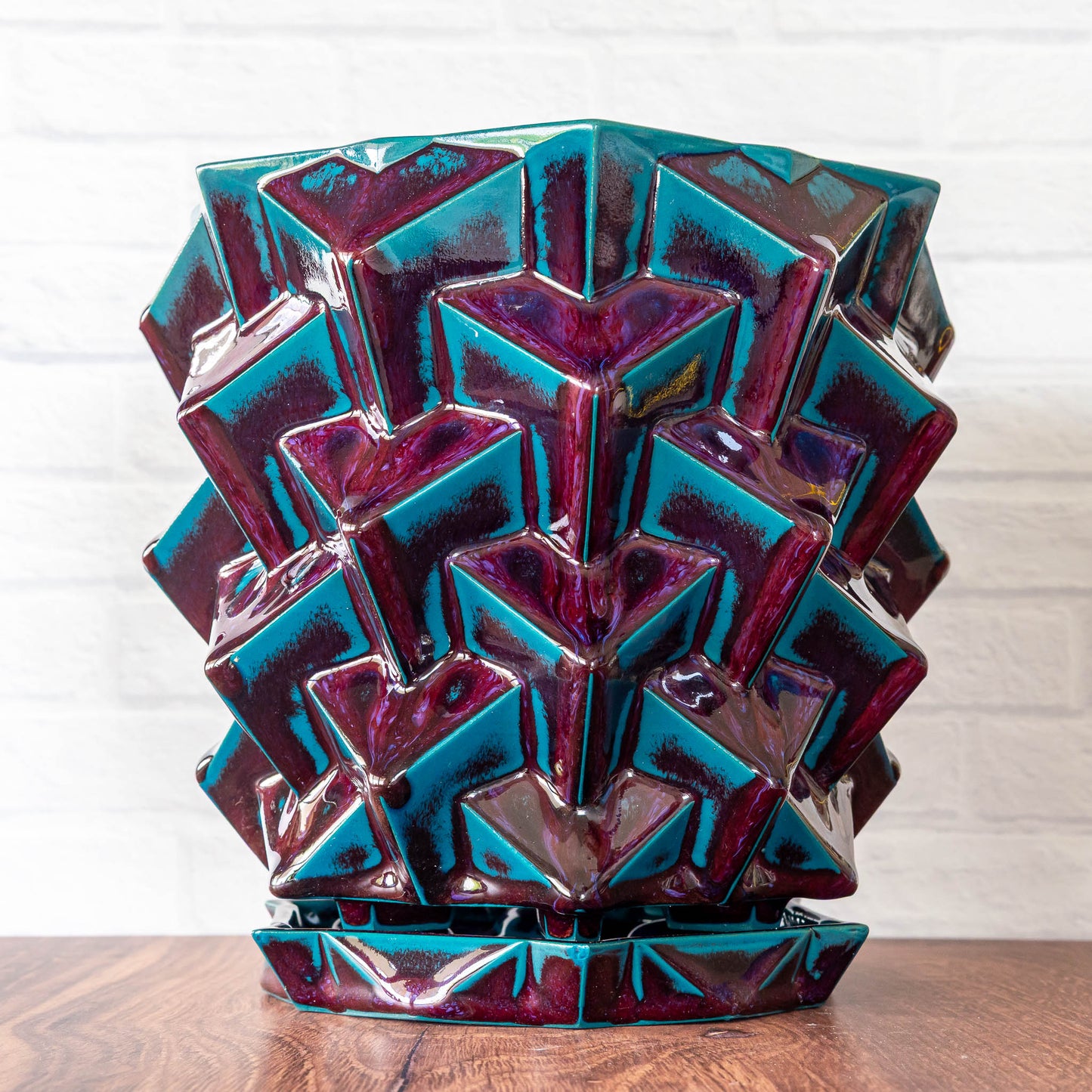 'Dragon Blood' Mega Cubes Planter