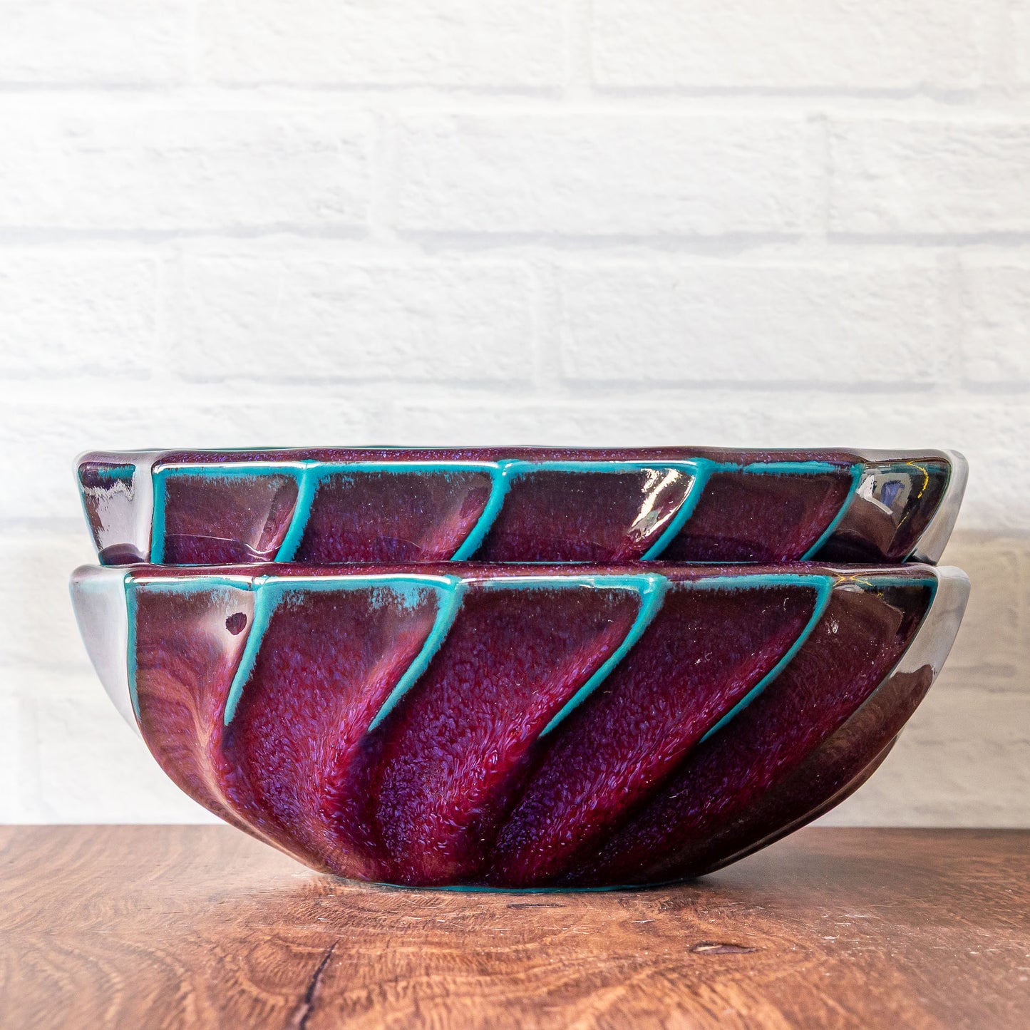 'Dragon Blood' Wide Bowl