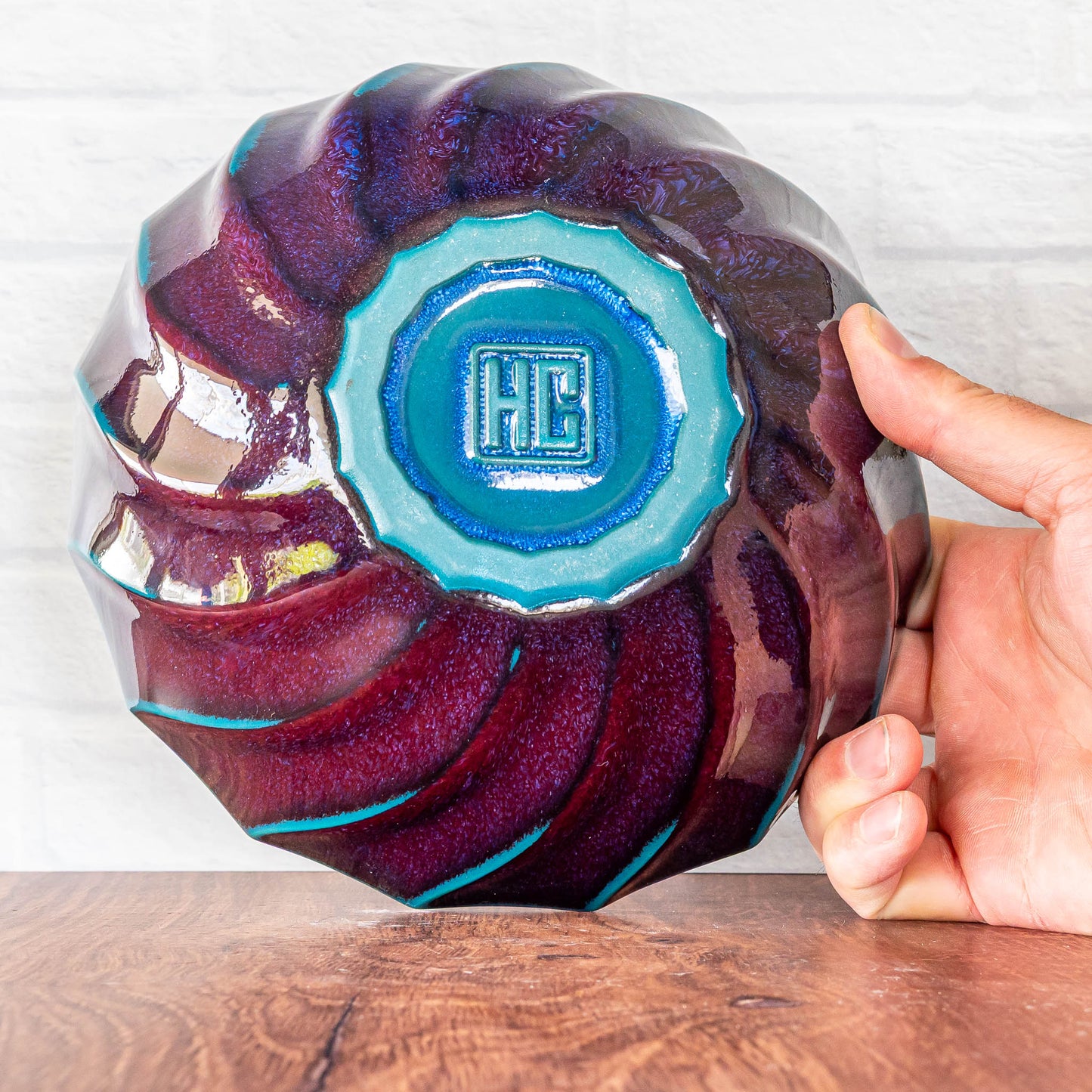 'Dragon Blood' Wide Bowl