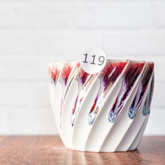 #119 - 4.5" Twist Short Planter