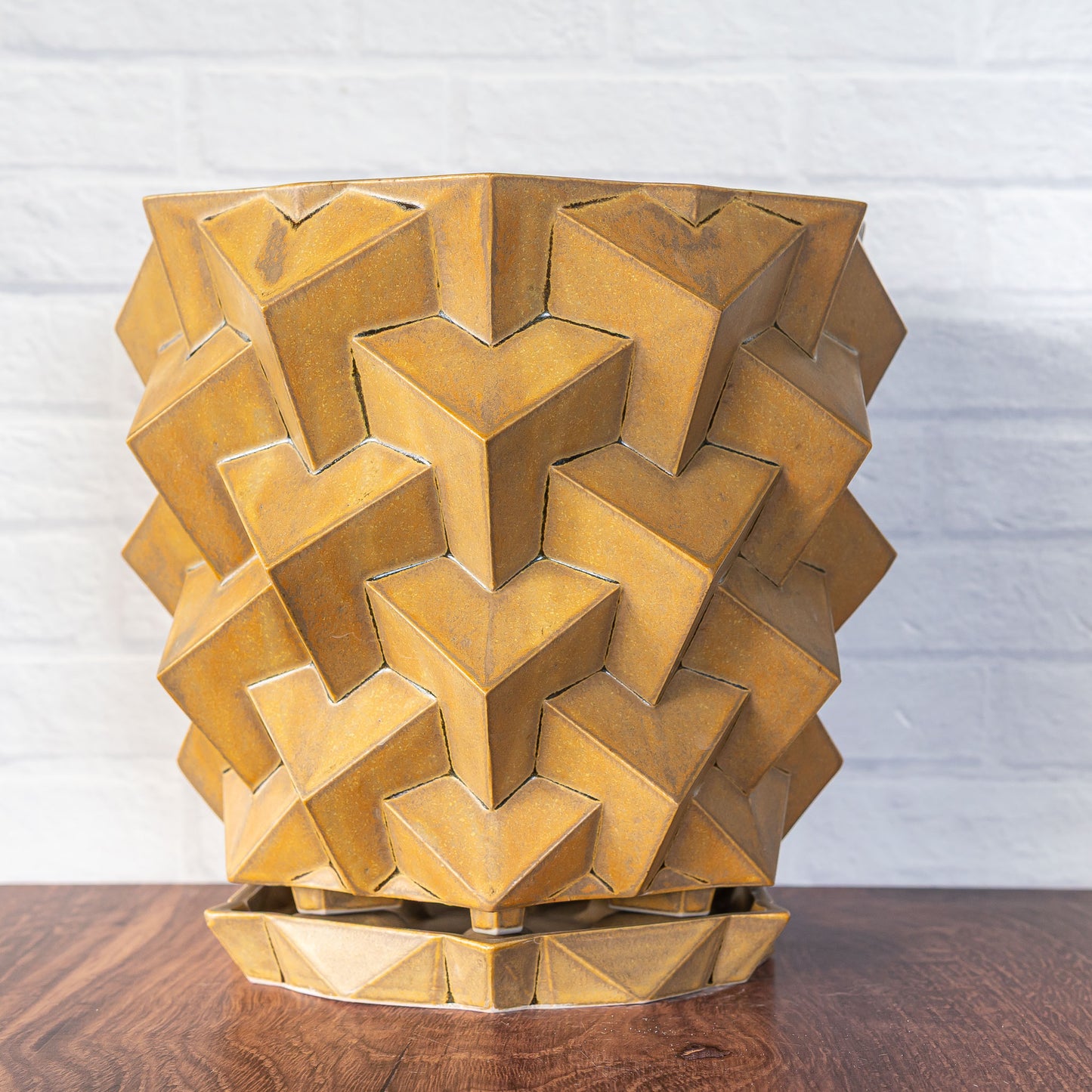 'Sandstone' Mega Cubes Planter