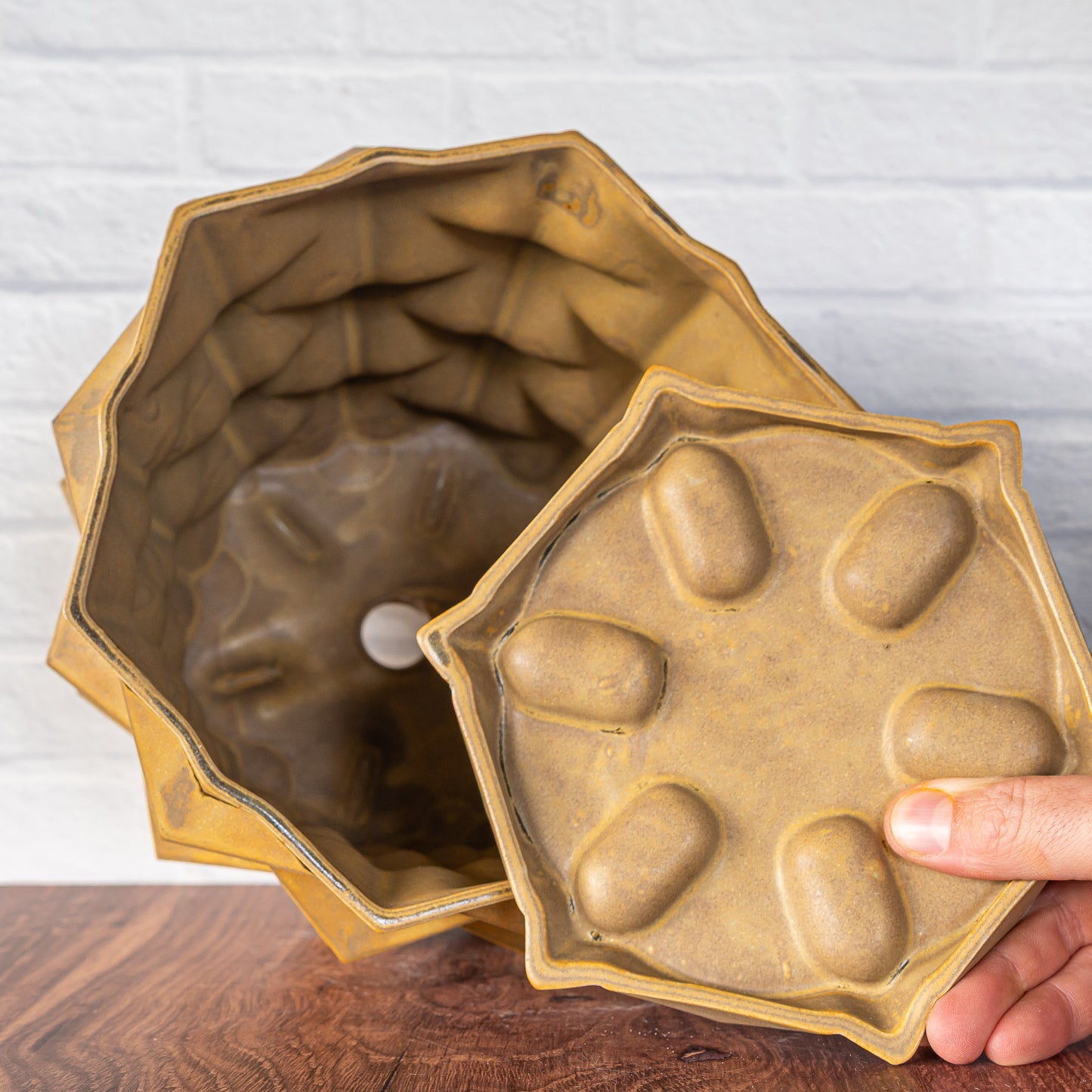 'Sandstone' Mega Cubes Planter