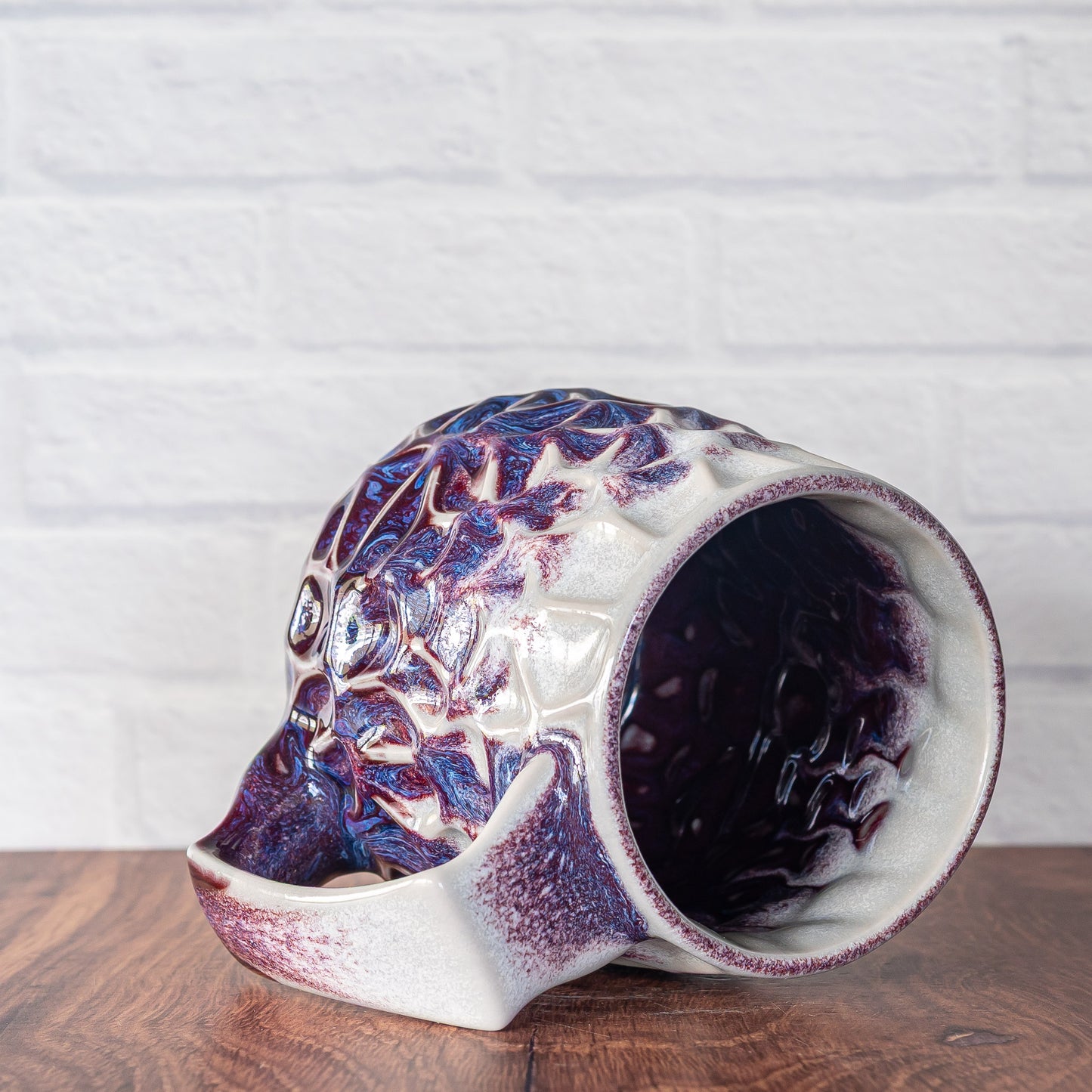 16oz 'Berry Frost' Voronoi Mug