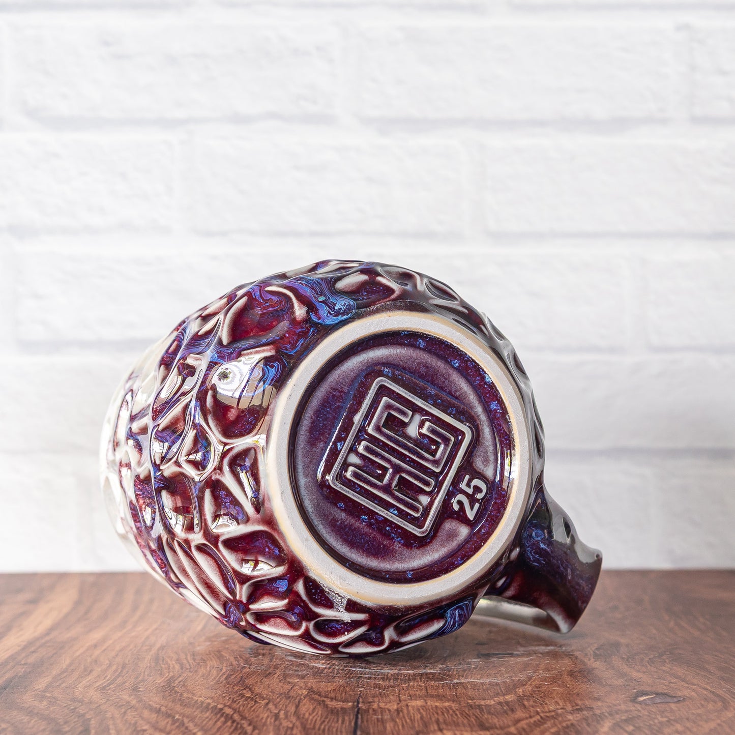 16oz 'Berry Frost' Voronoi Mug