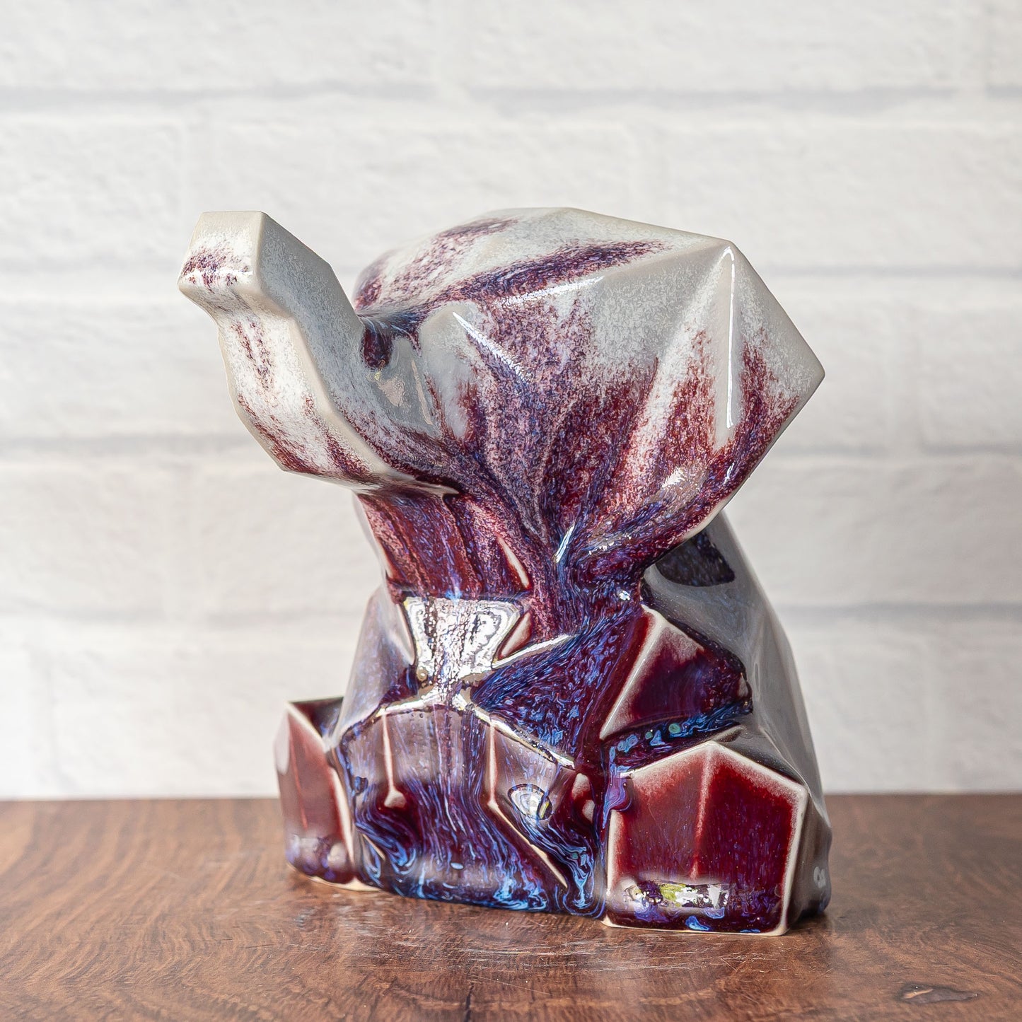 Medium 'Berry Frost' Elephant