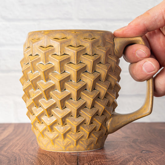 20oz 'Sandstone' Cubes Mug