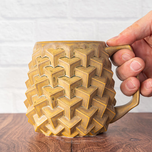 16oz 'Sandstone' Super Cubes Mug
