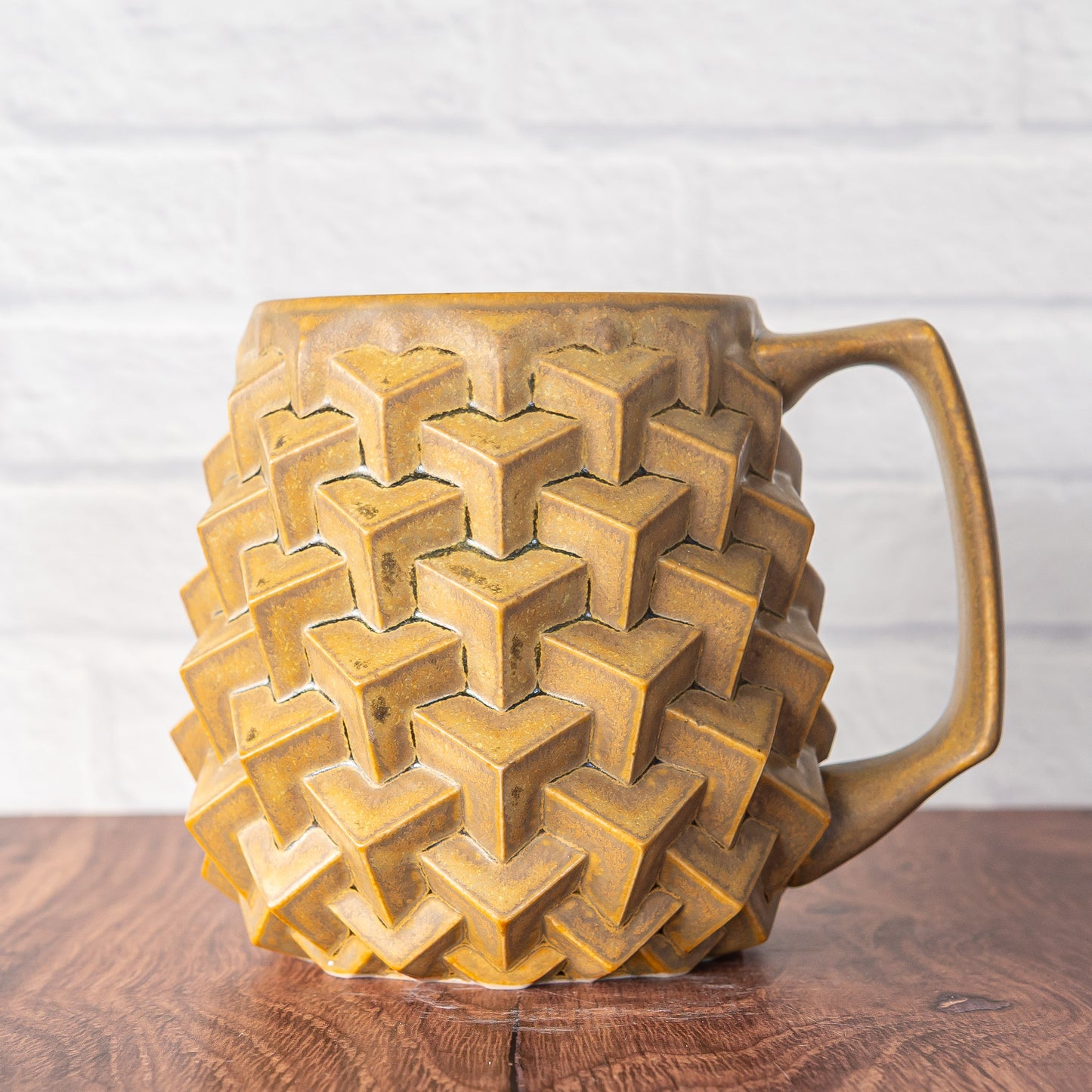 16oz 'Sandstone' Super Cubes Mug