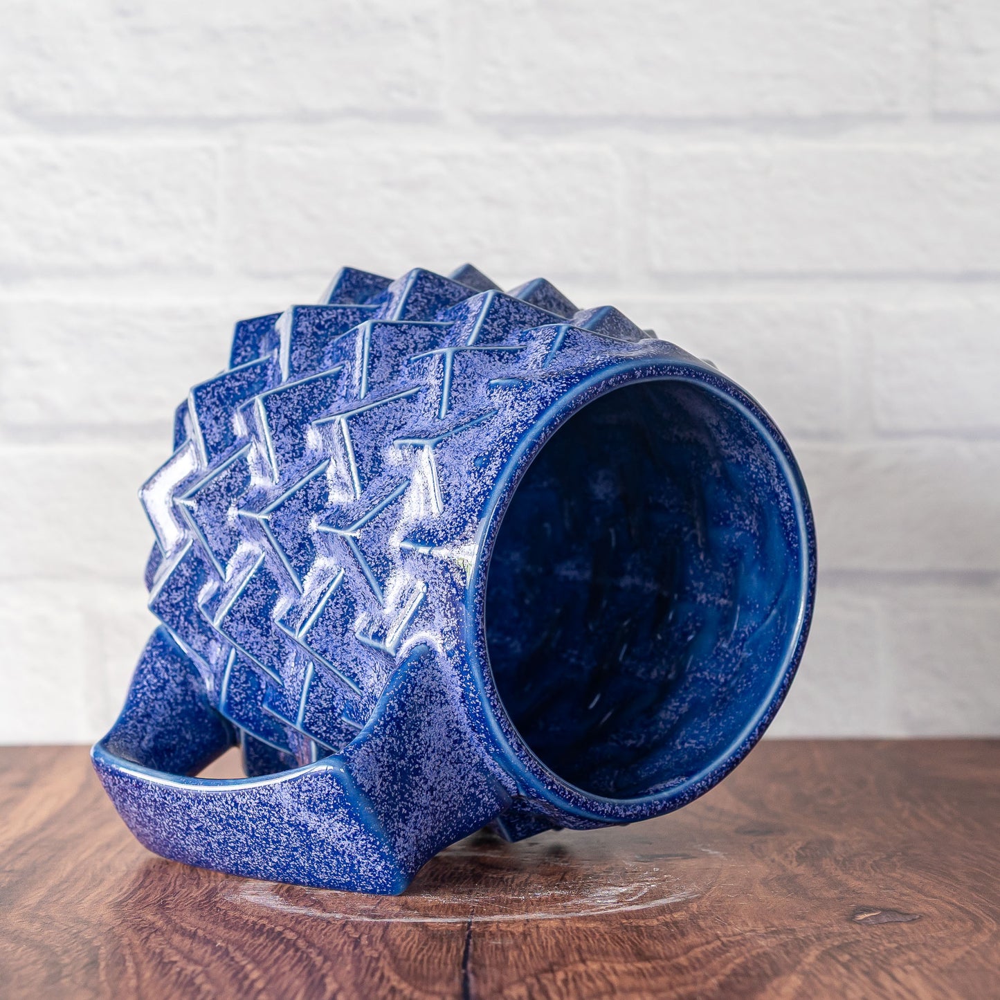 16oz 'Lavender Teadust' Super Cubes Mug