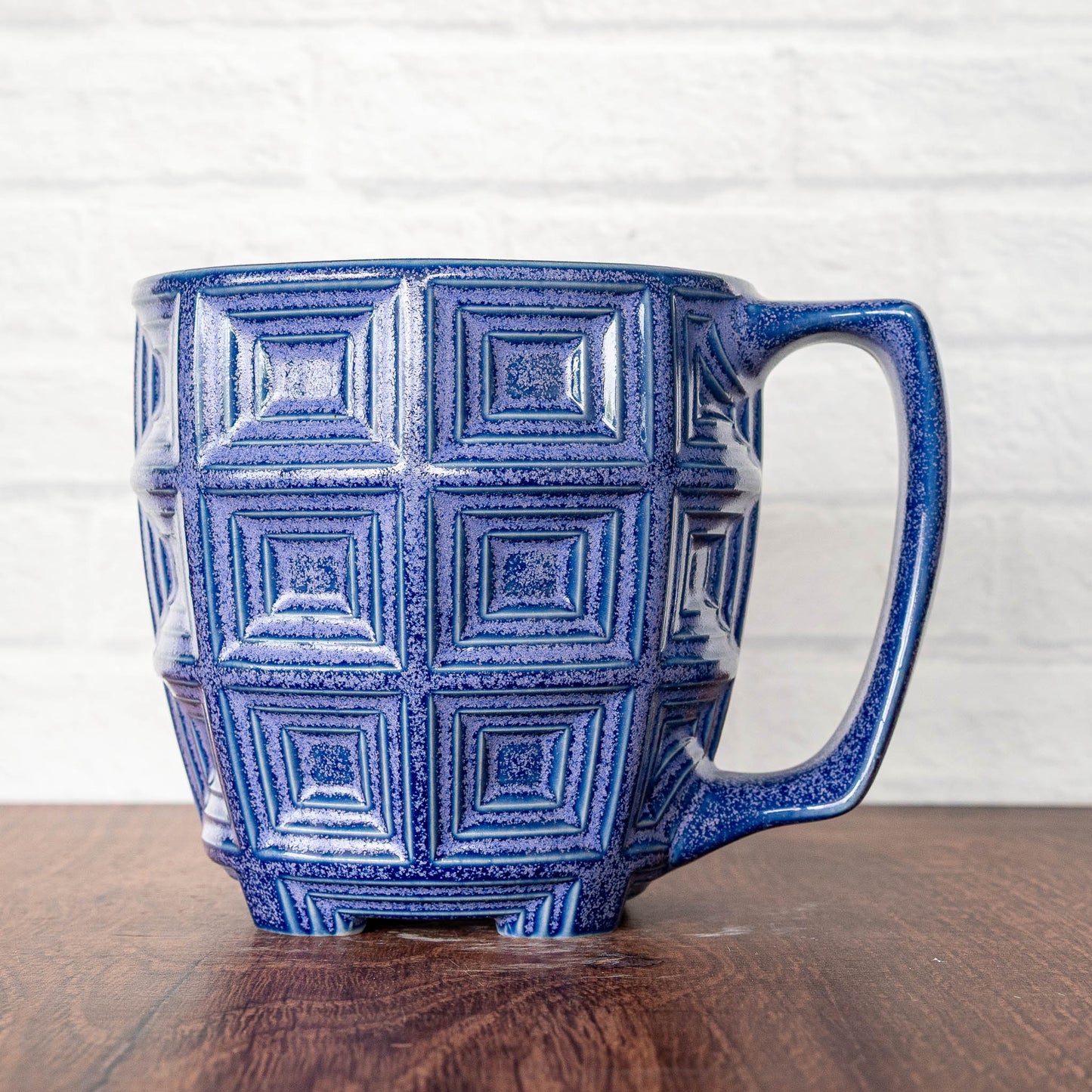 20oz 'Lavender Teadust' Squares Mug