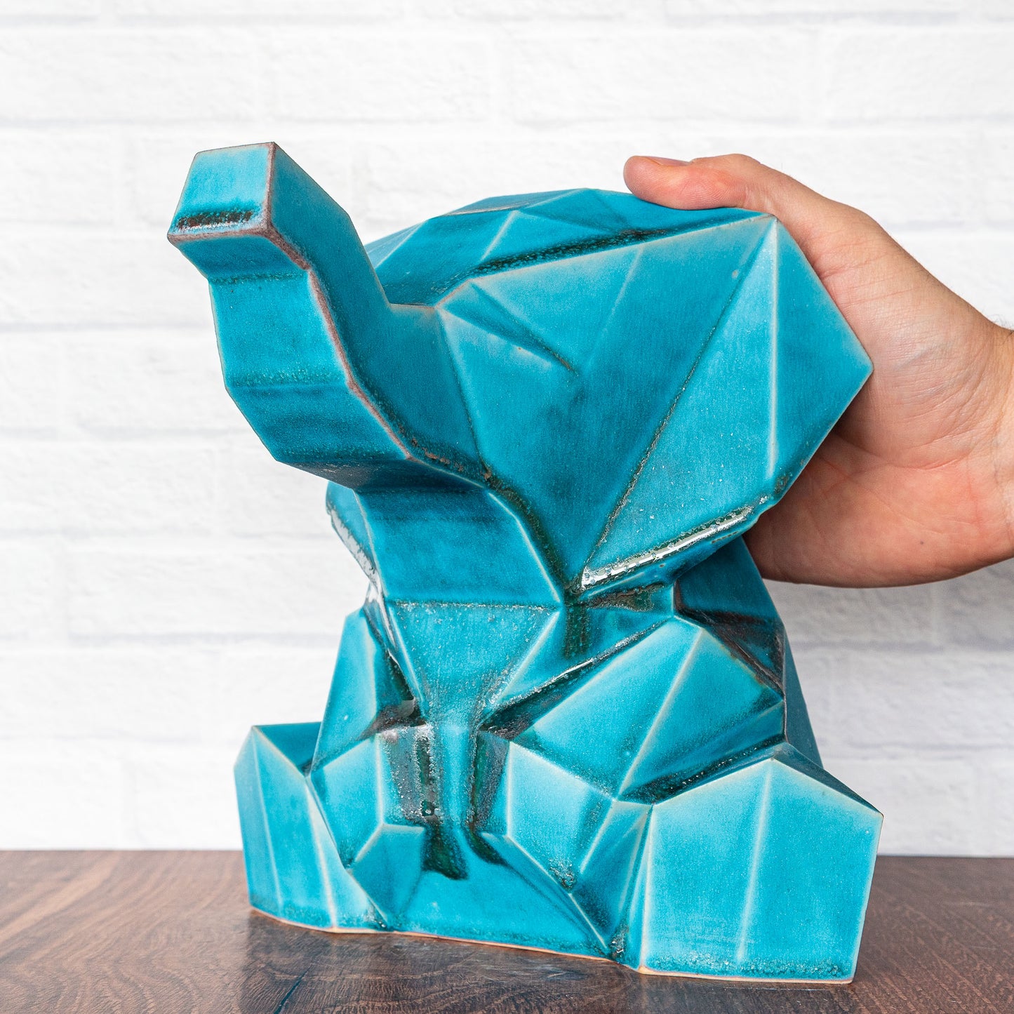 Large 'Electric Blue' Elephant