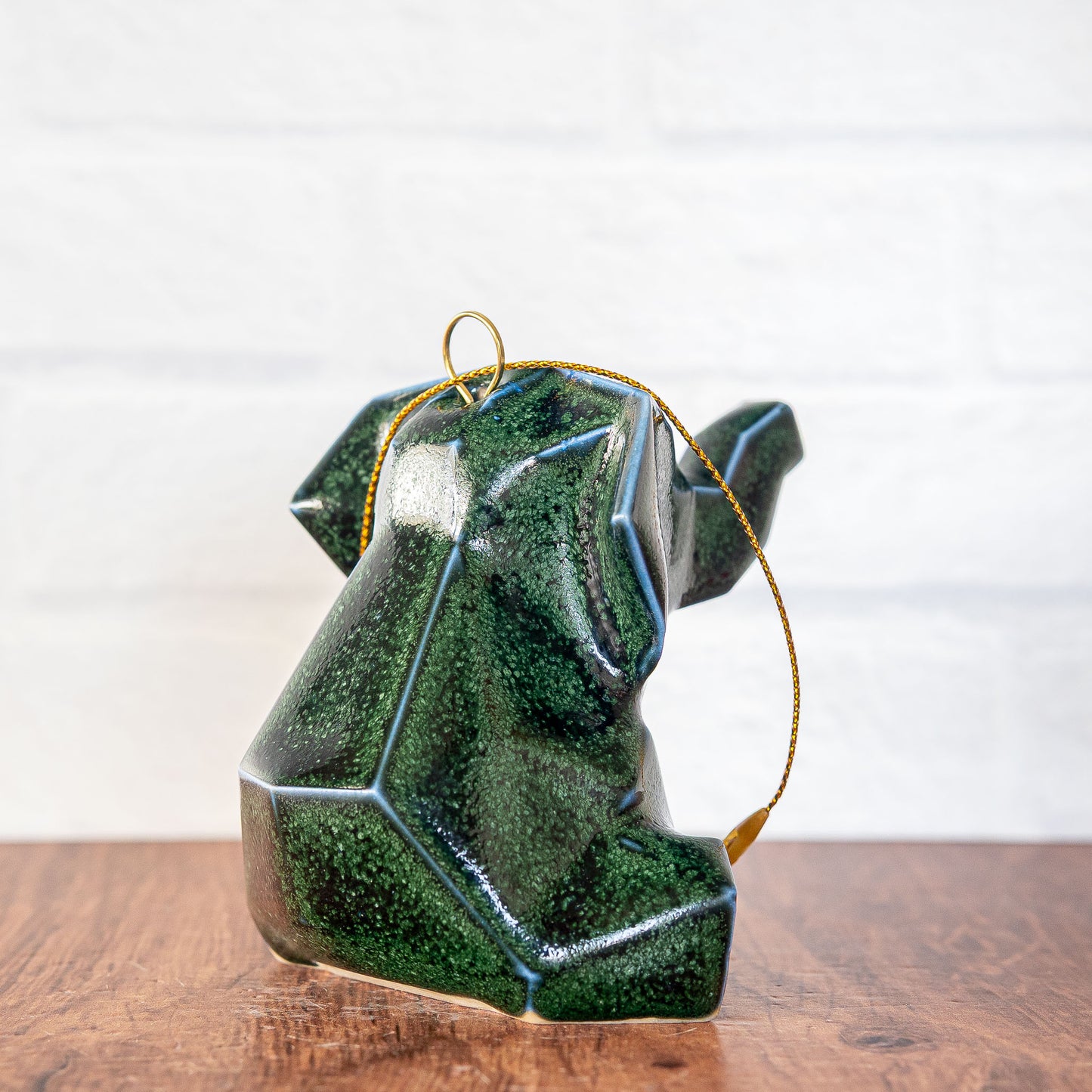 'Duckweed' Elephant Ornament
