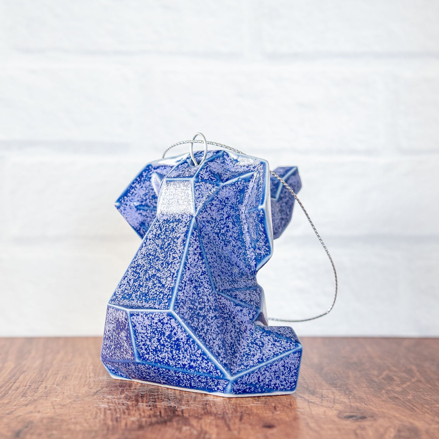 'Lavender Teadust' Elephant Ornament