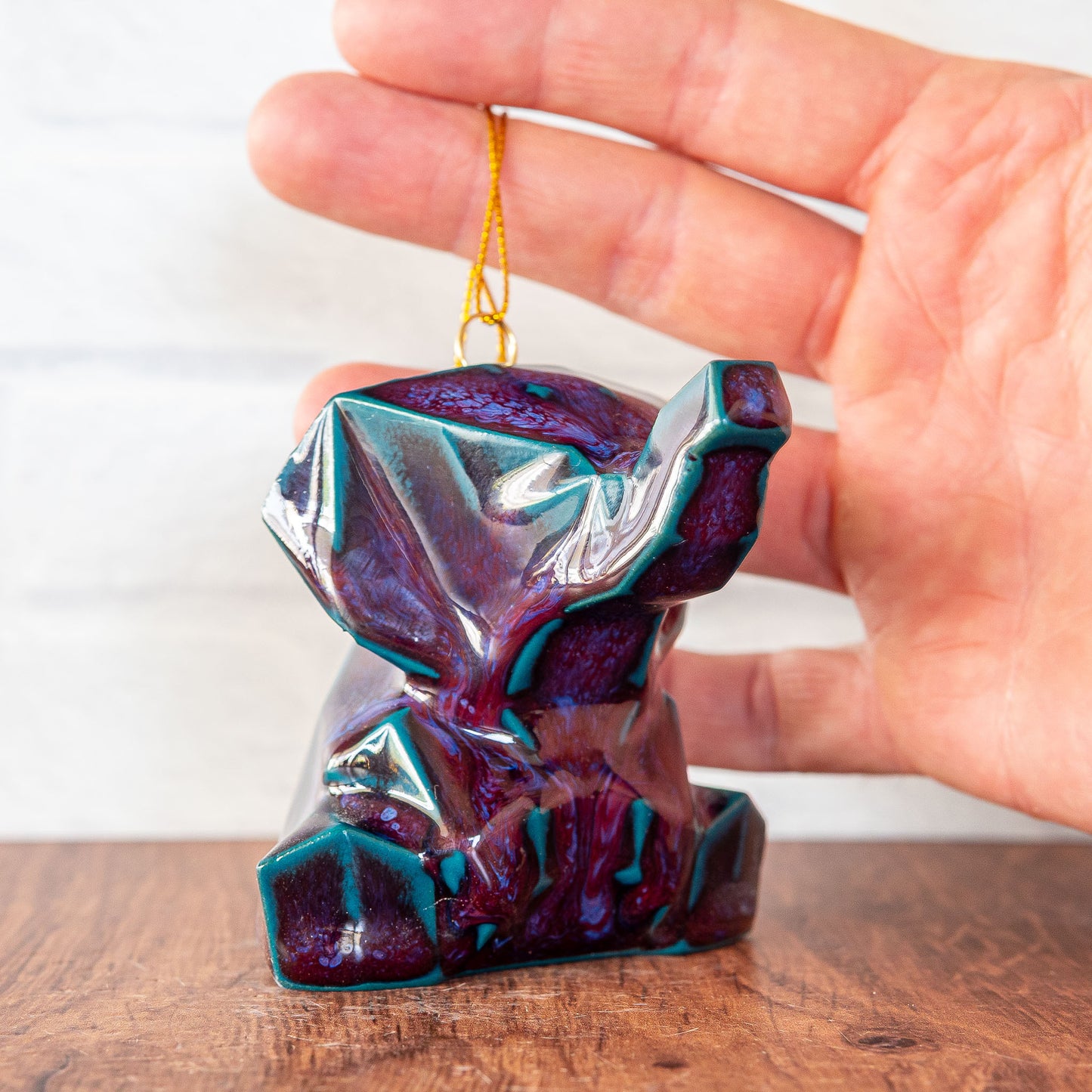 'Dragon Blood' Elephant Ornament