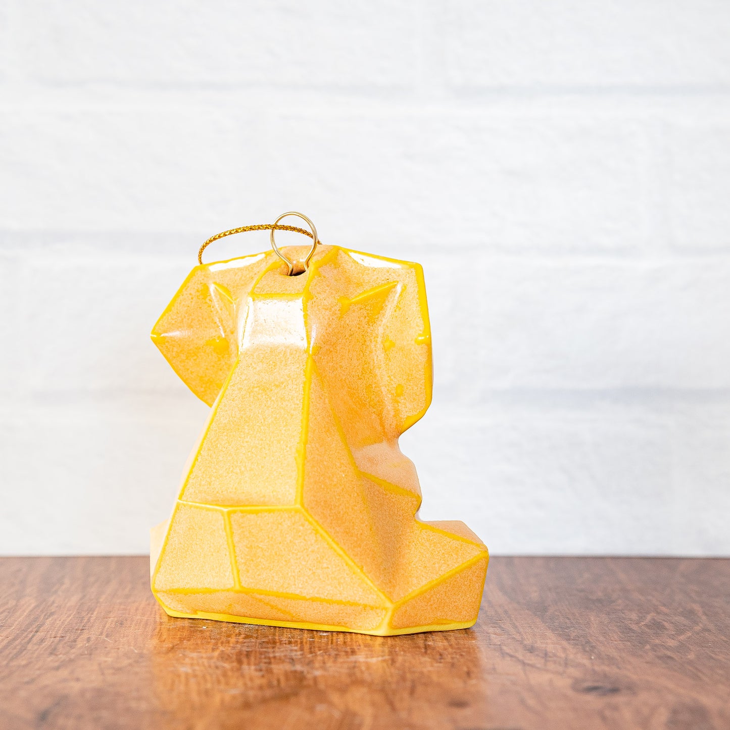 'Creamsicle' Elephant Ornament