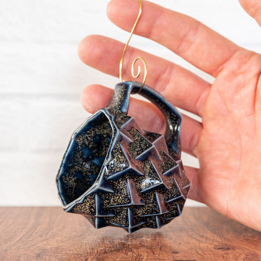 'Blue Teadust' Mini Mug Ornament
