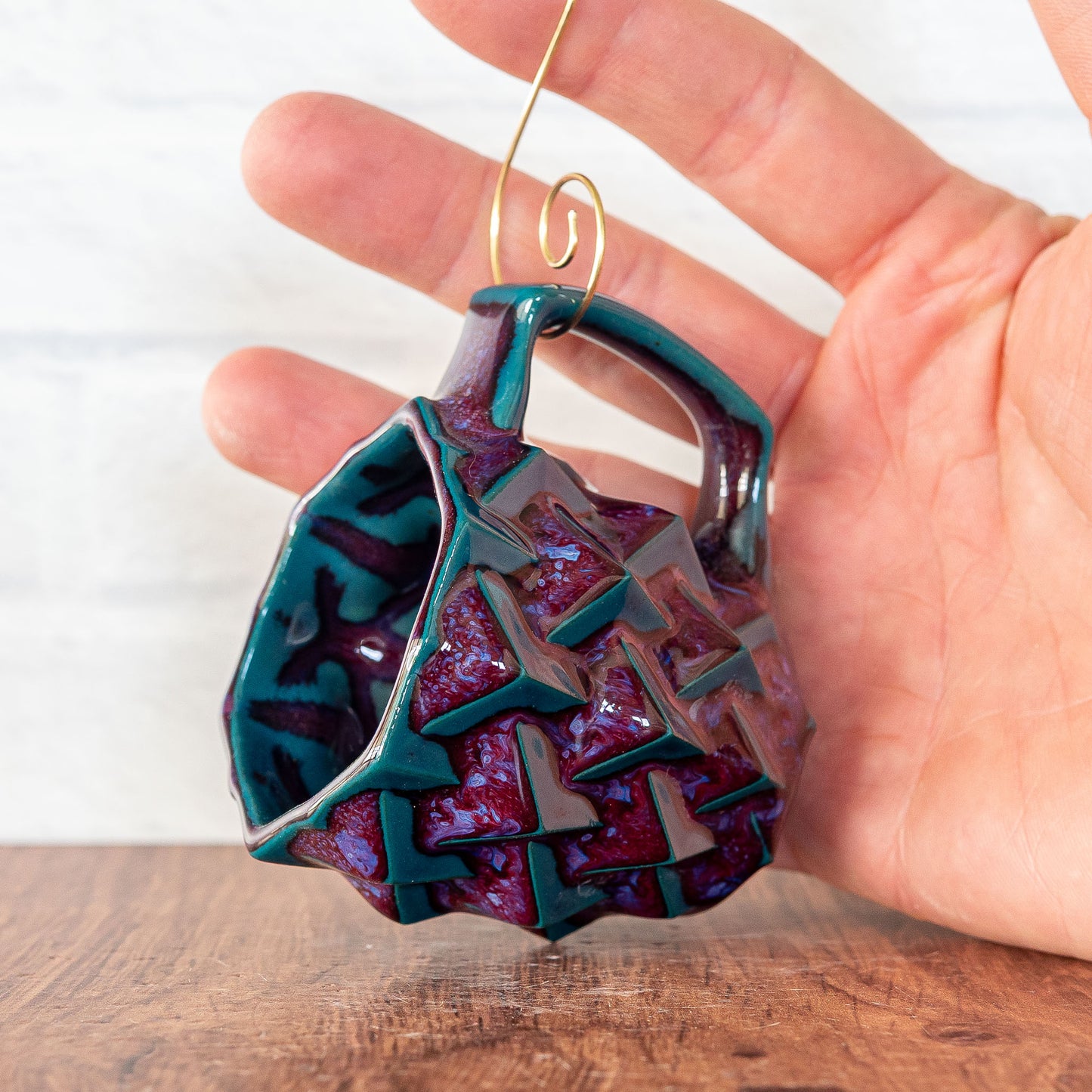 'Dragon Blood' Mini Mug Ornament