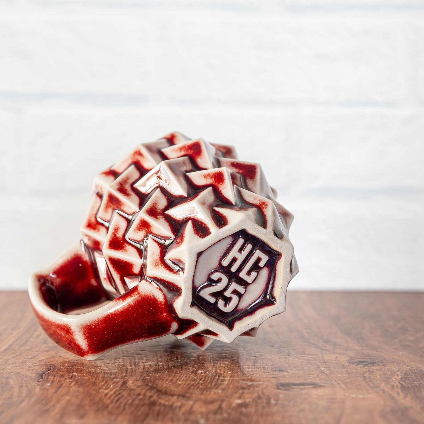 'Cranberry Red' Mini Mug Ornament