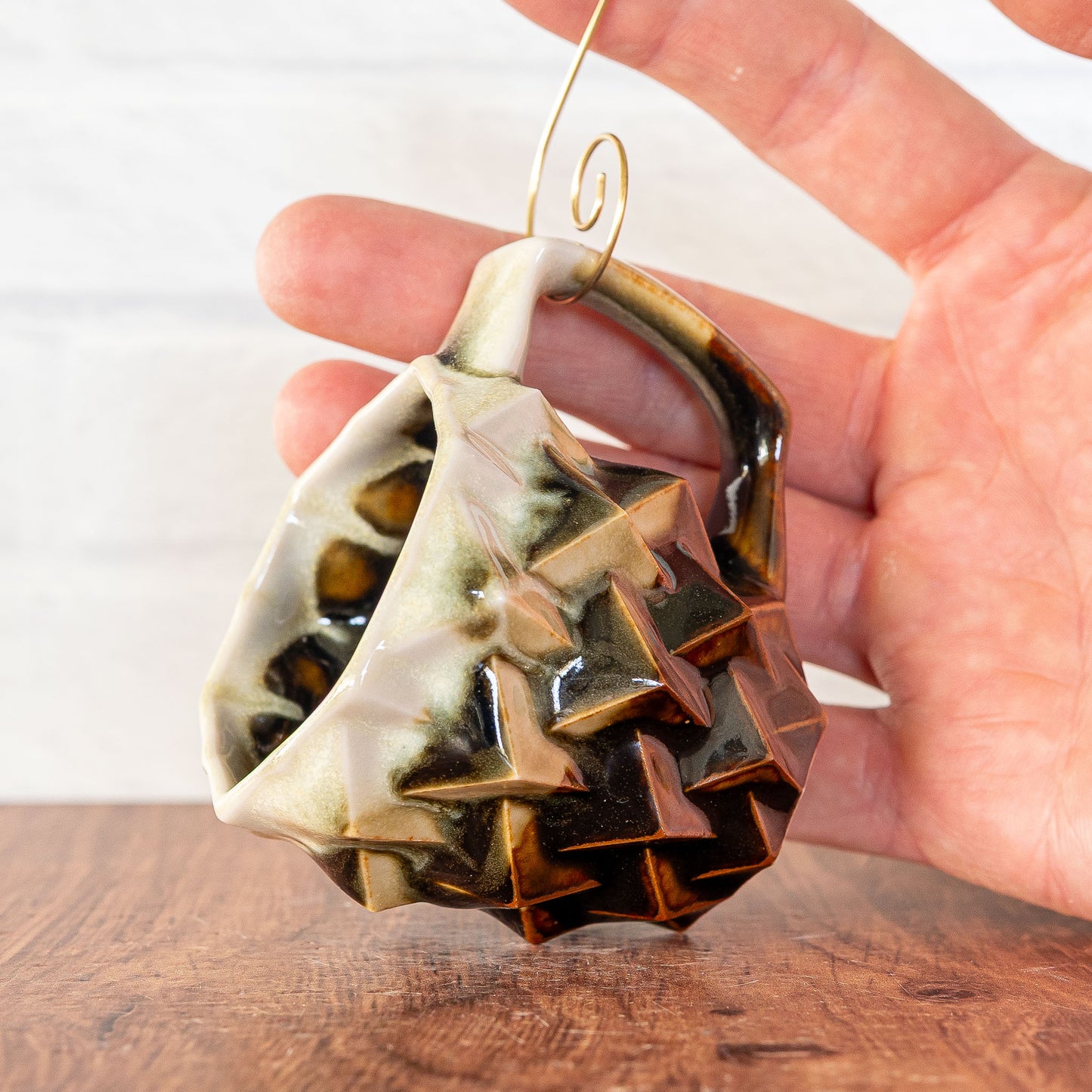 'Iced Coffee' Mini Mug Ornament