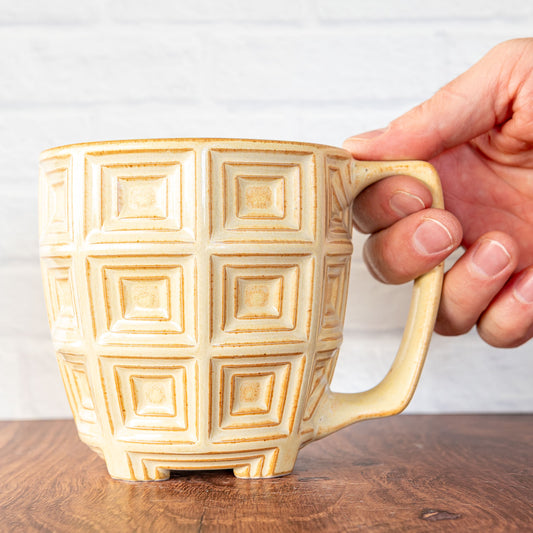 20oz 'Banilla' Squares Mug