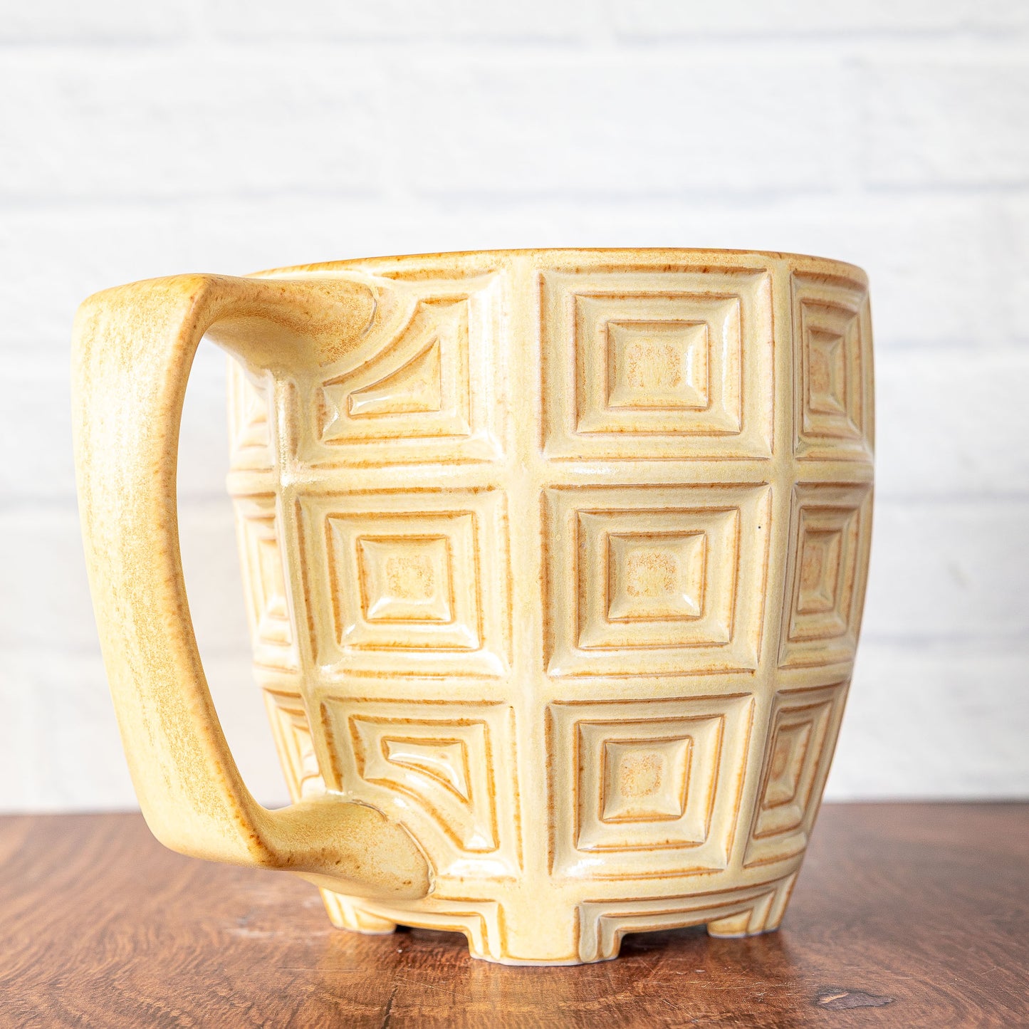 20oz 'Banilla' Squares Mug