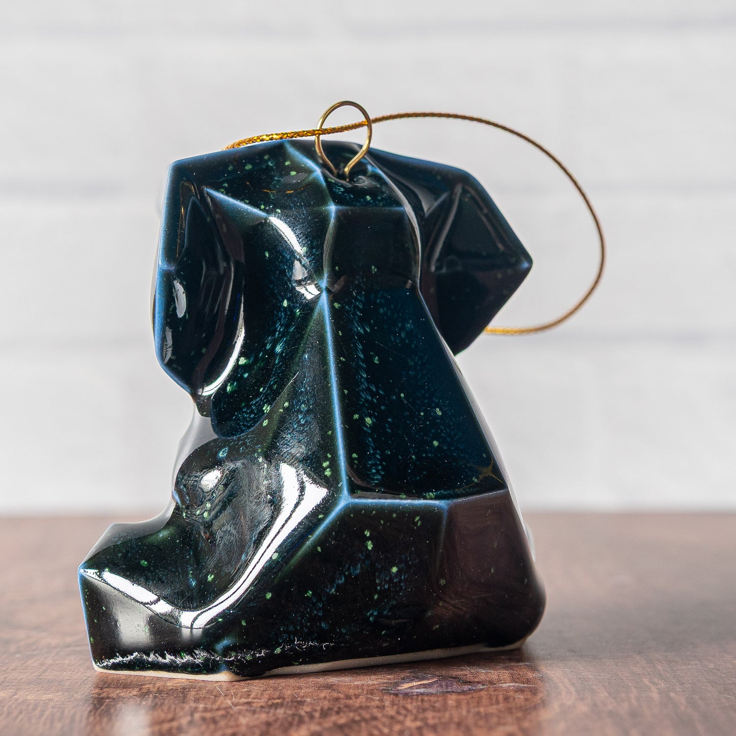 Limited Dark 'Duckweed' Elephant Ornament