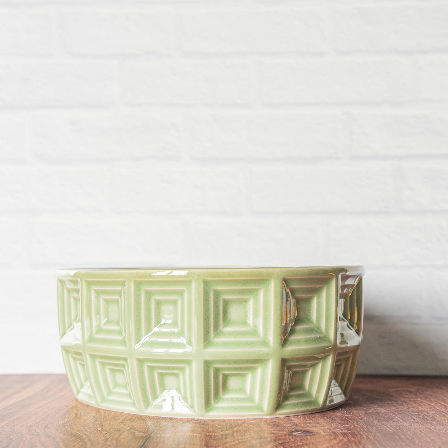 'Green Celadon' Bonsai/Succulent Planter