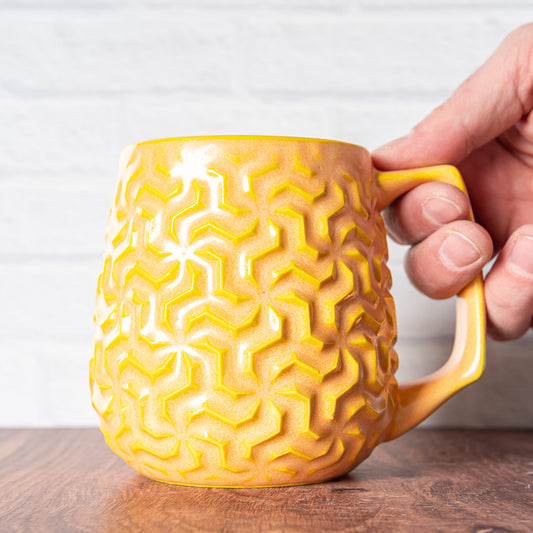 16oz 'Creamsicle' Triweave Mug