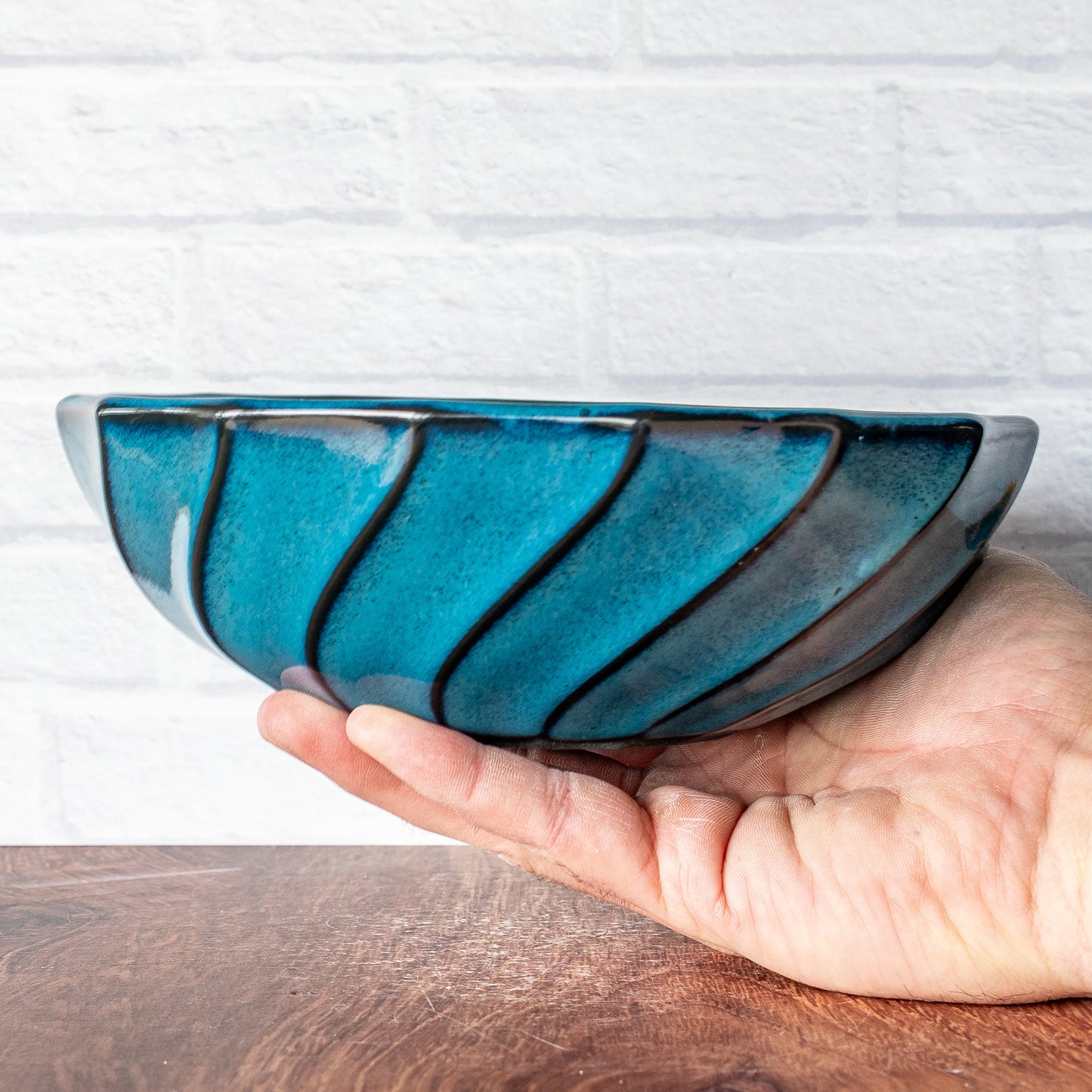 'Midnight Surf' Wide Bowl