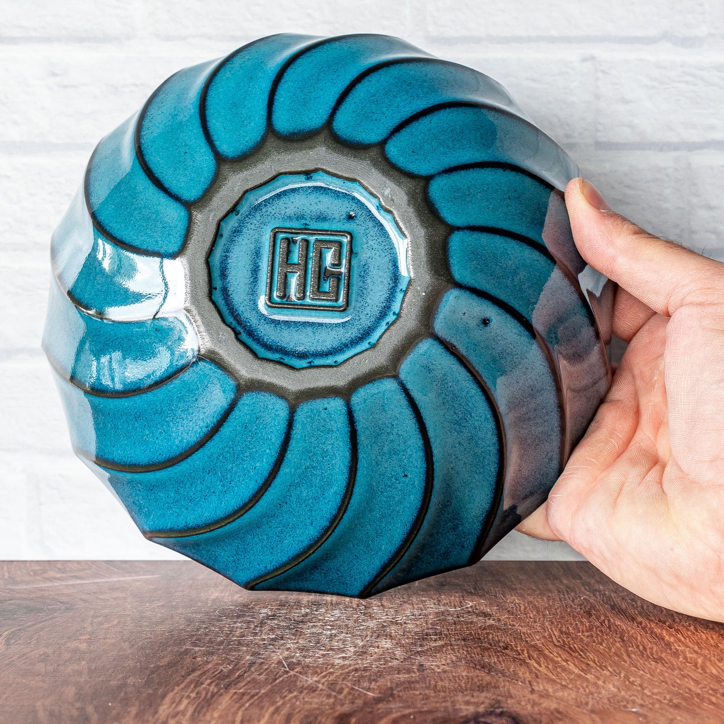 'Midnight Surf' Wide Bowl