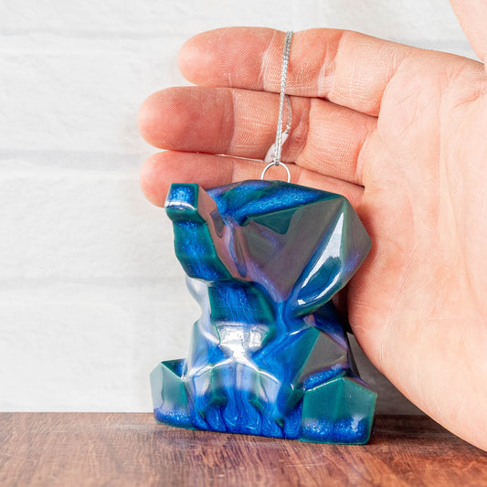 Limited 'Blue Dragon Blood' Elephant Ornament